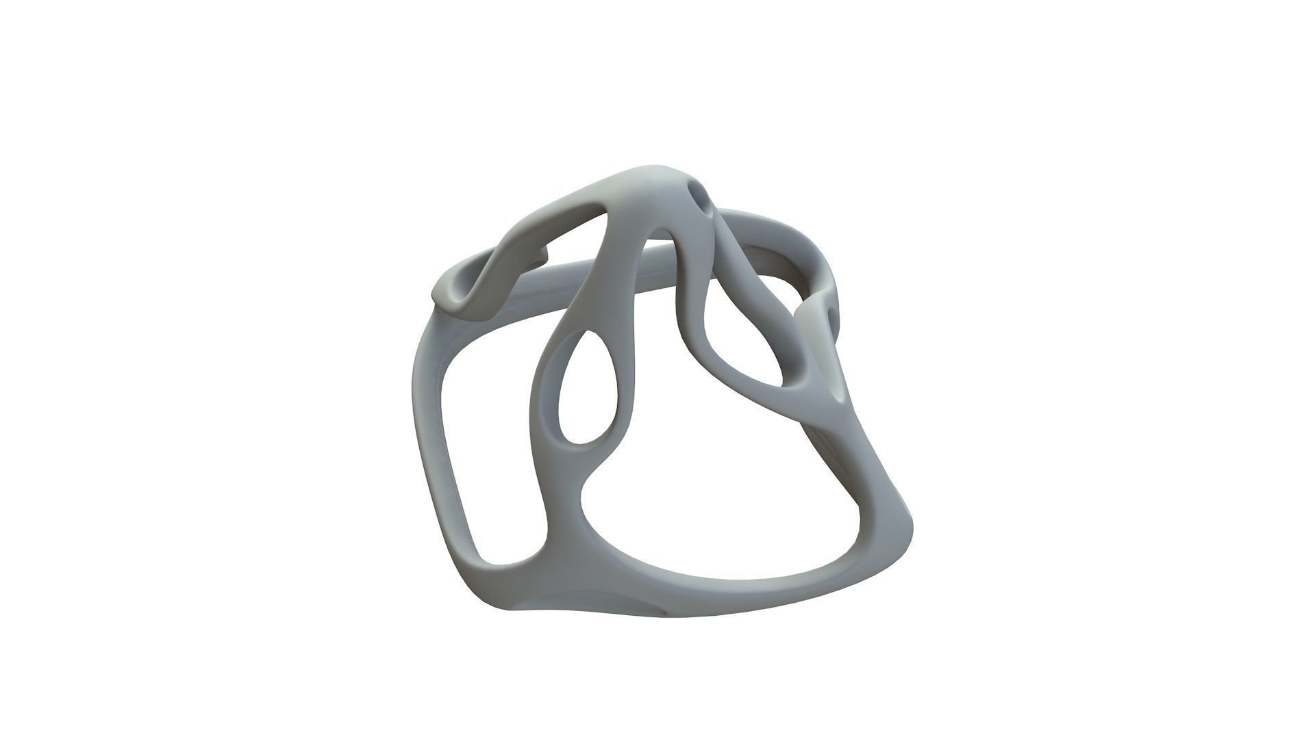 SciFi Cube Object No 62896 Low Poly Shape Low-poly 3D model_15