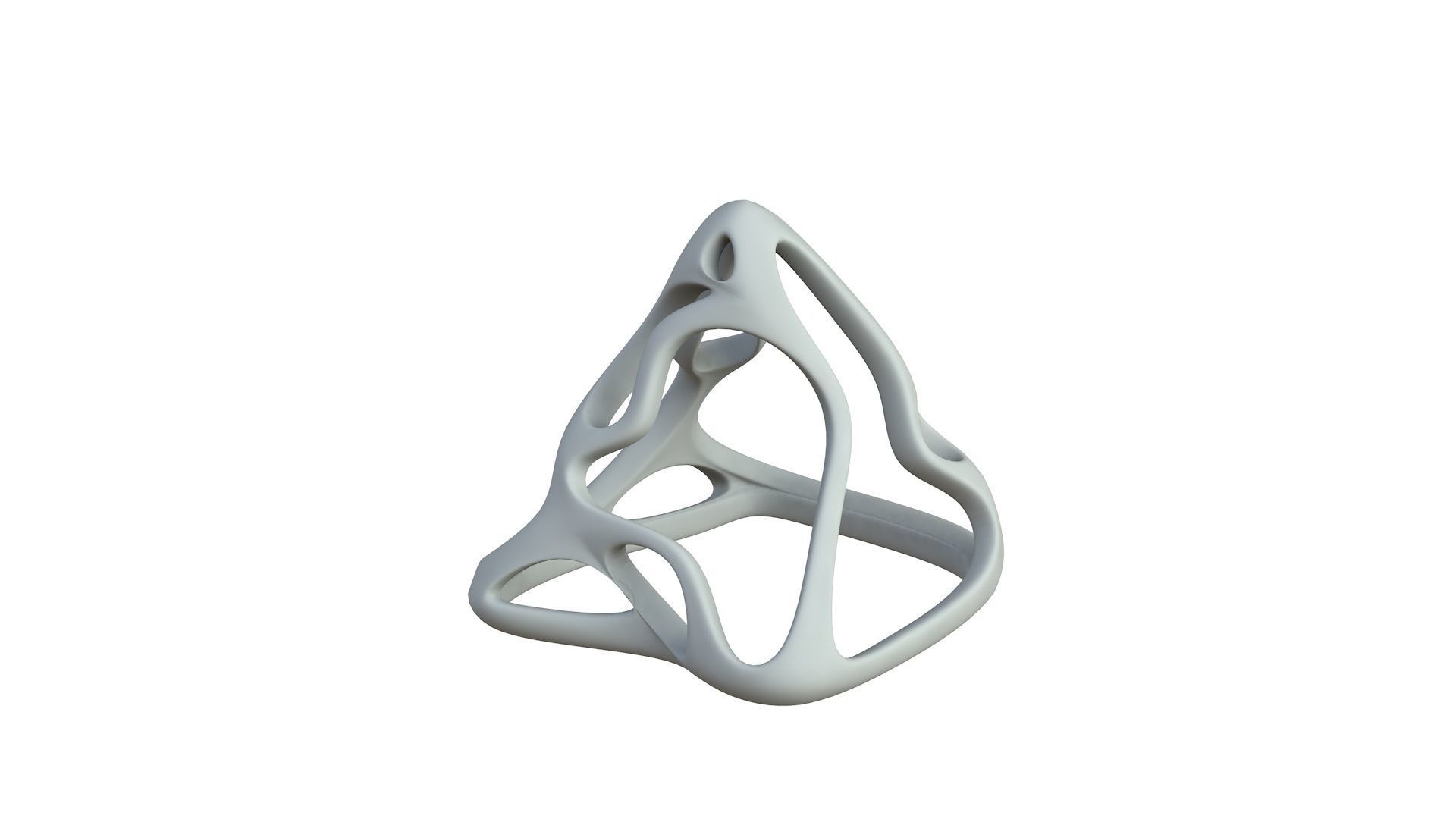 SciFi Cube Object No 62896 Low Poly Shape Low-poly 3D model_4