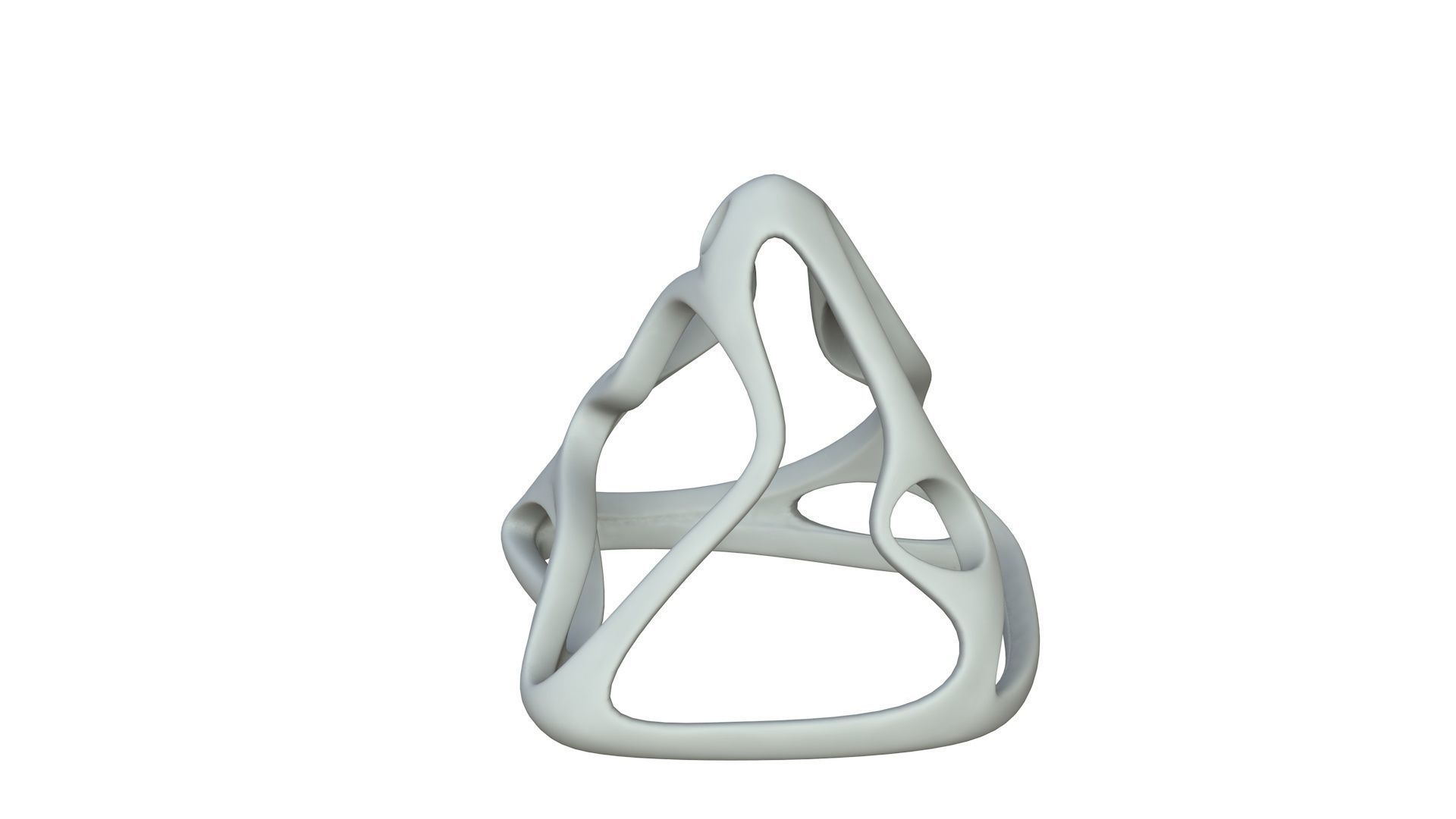 SciFi Cube Object No 62896 Low Poly Shape Low-poly 3D model_2