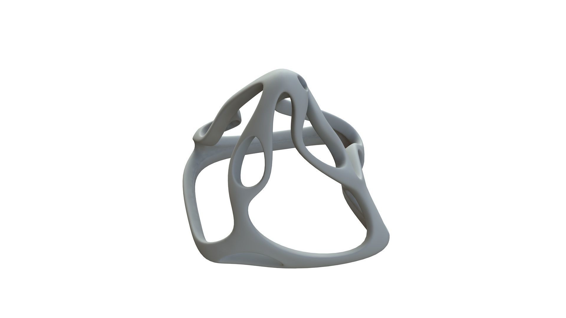 SciFi Cube Object No 62896 Low Poly Shape Low-poly 3D model_14