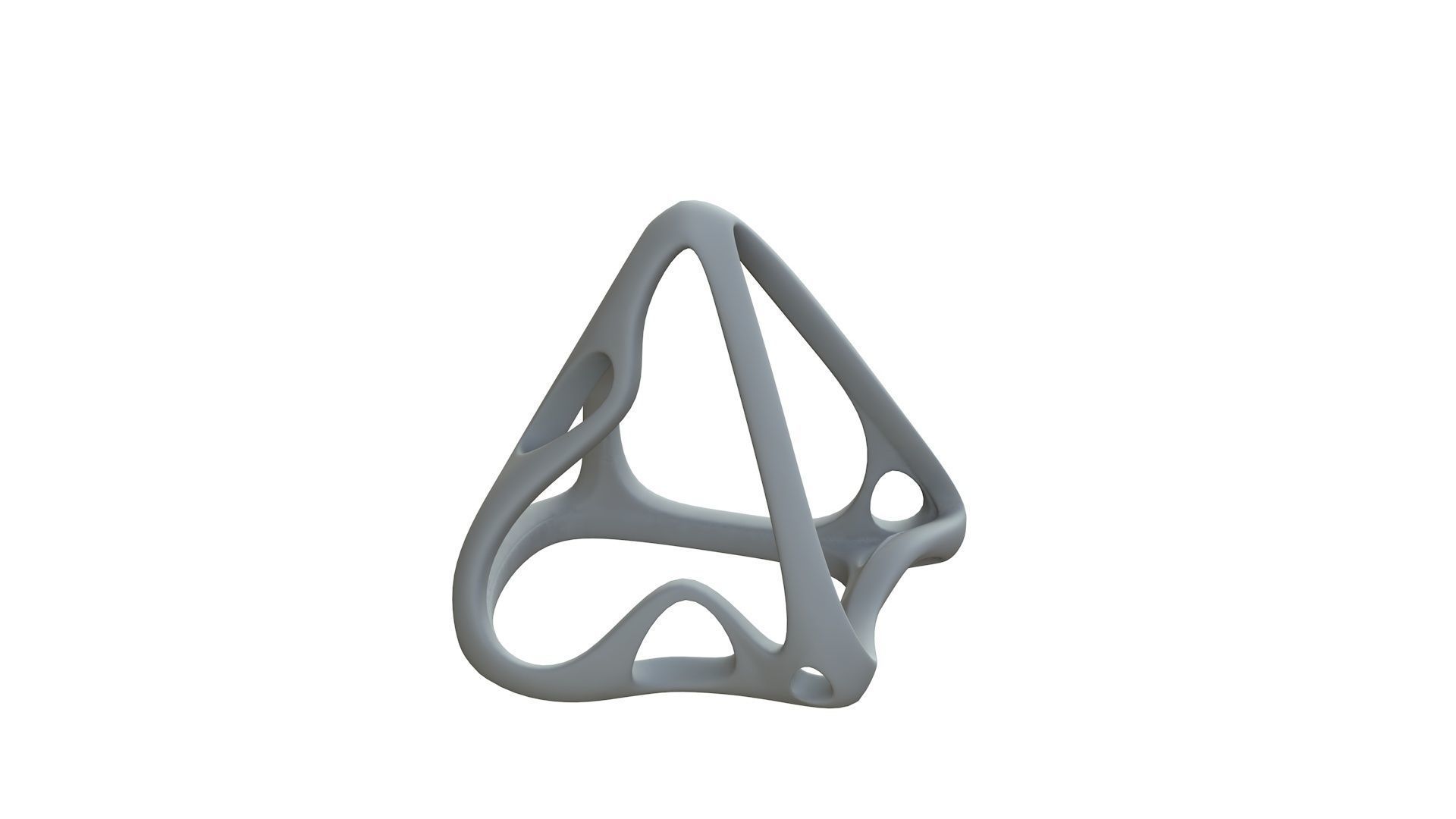 SciFi Cube Object No 62891 Low Poly Shape Low-poly 3D model_10