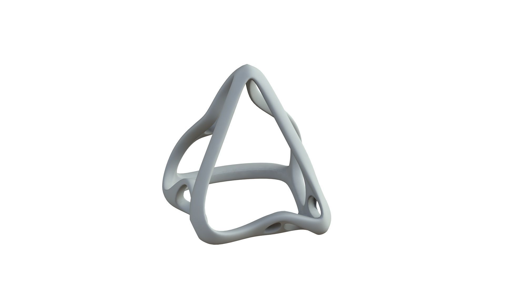 SciFi Cube Object No 62891 Low Poly Shape Low-poly 3D model_6