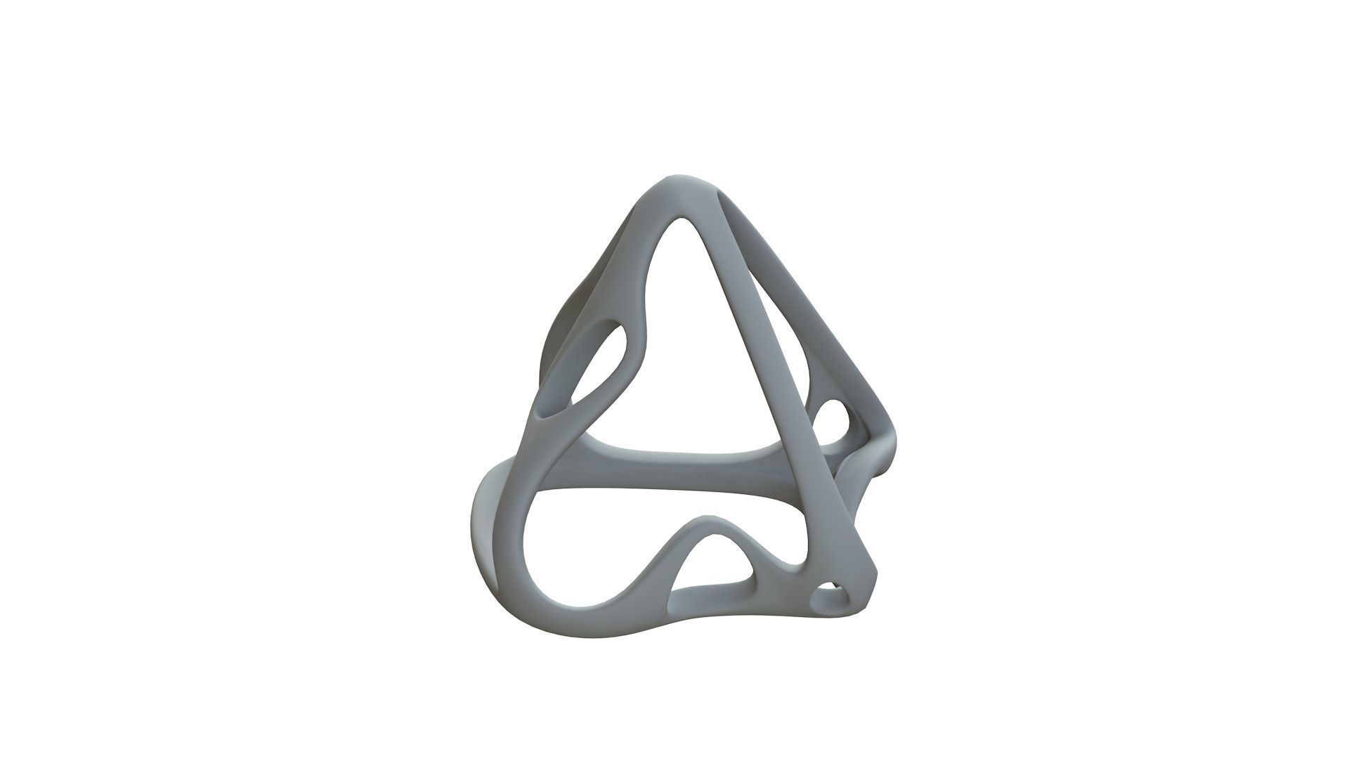 SciFi Cube Object No 62891 Low Poly Shape Low-poly 3D model_11