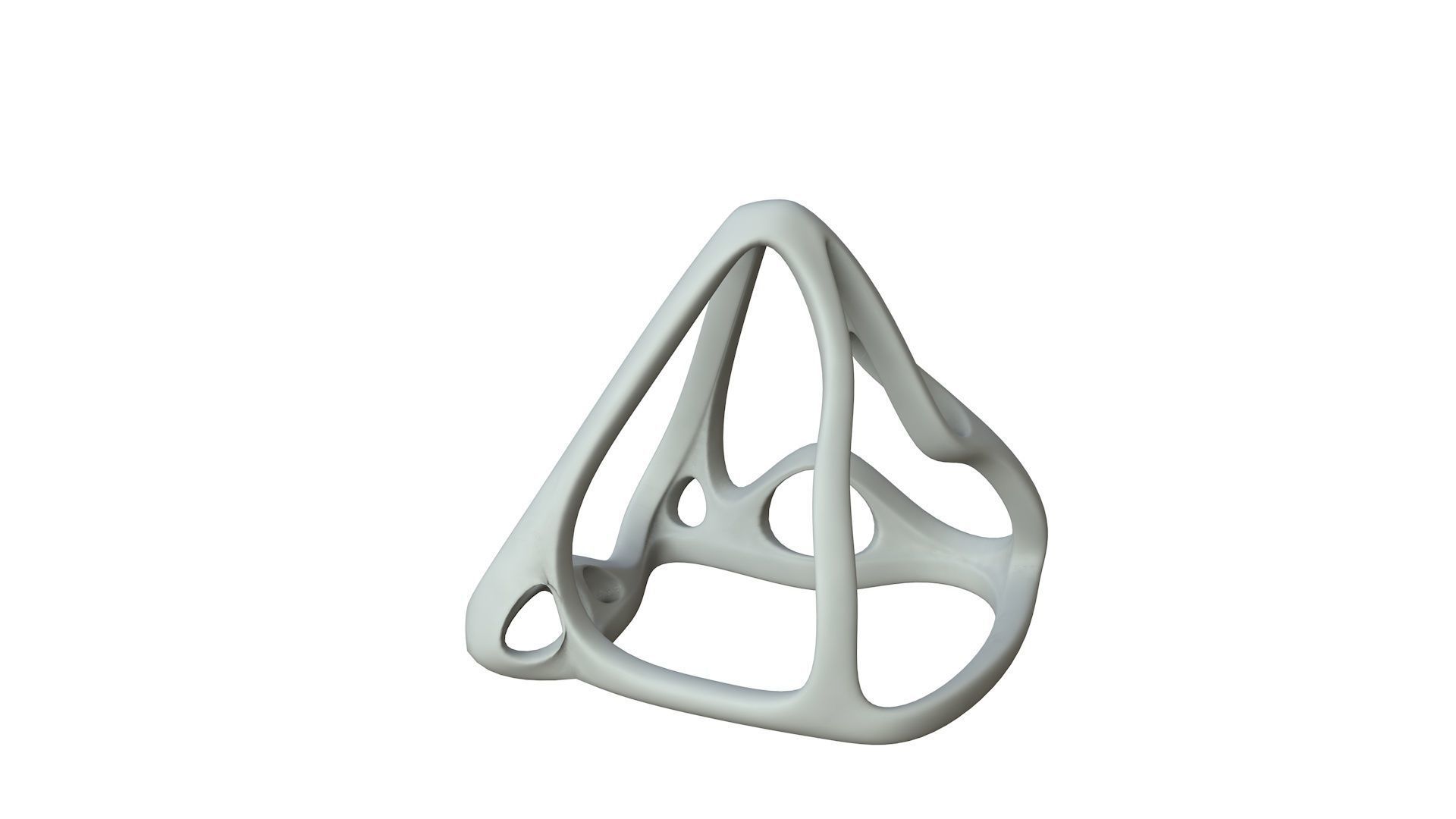 SciFi Cube Object No 62891 Low Poly Shape Low-poly 3D model_1