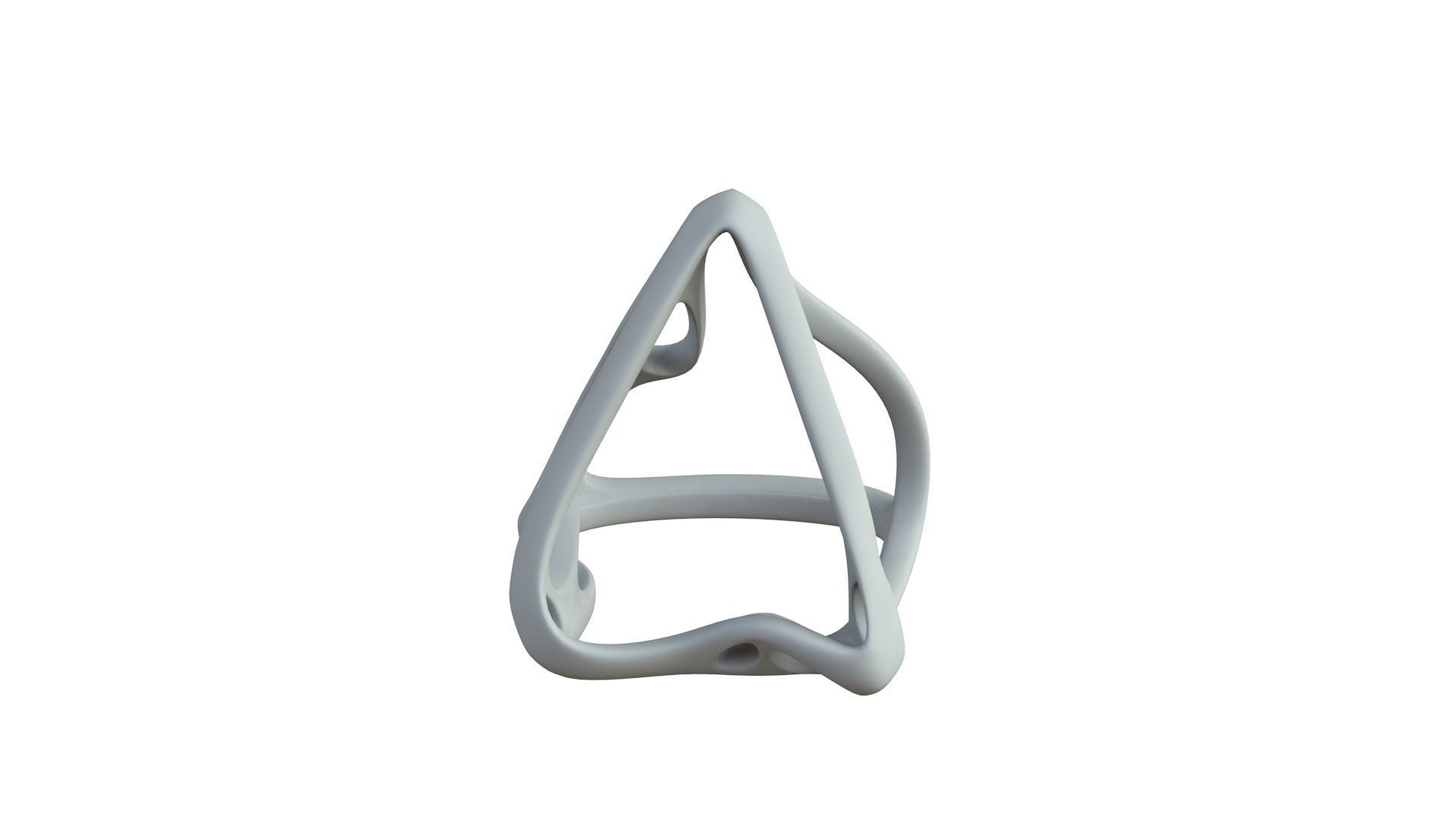 SciFi Cube Object No 62891 Low Poly Shape Low-poly 3D model_5