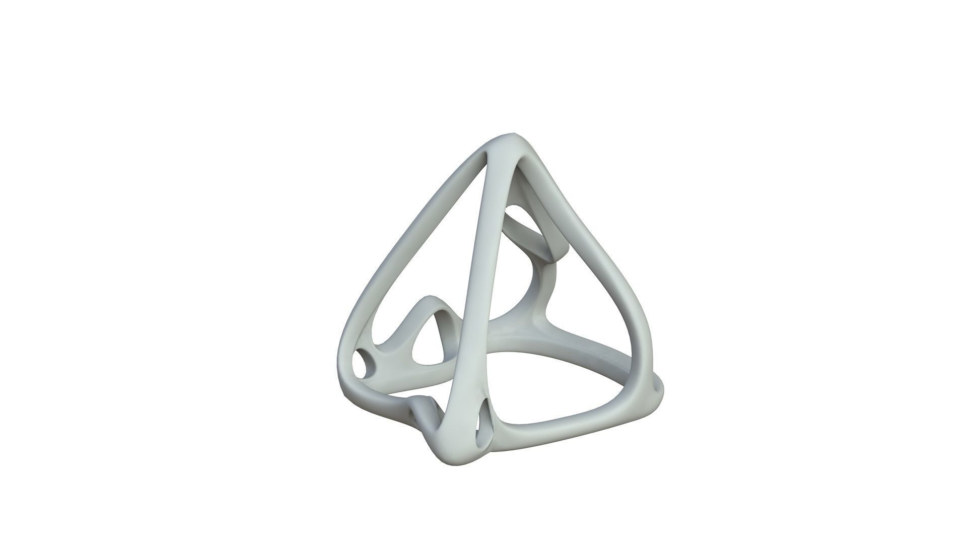 SciFi Cube Object No 62891 Low Poly Shape Low-poly 3D model_3