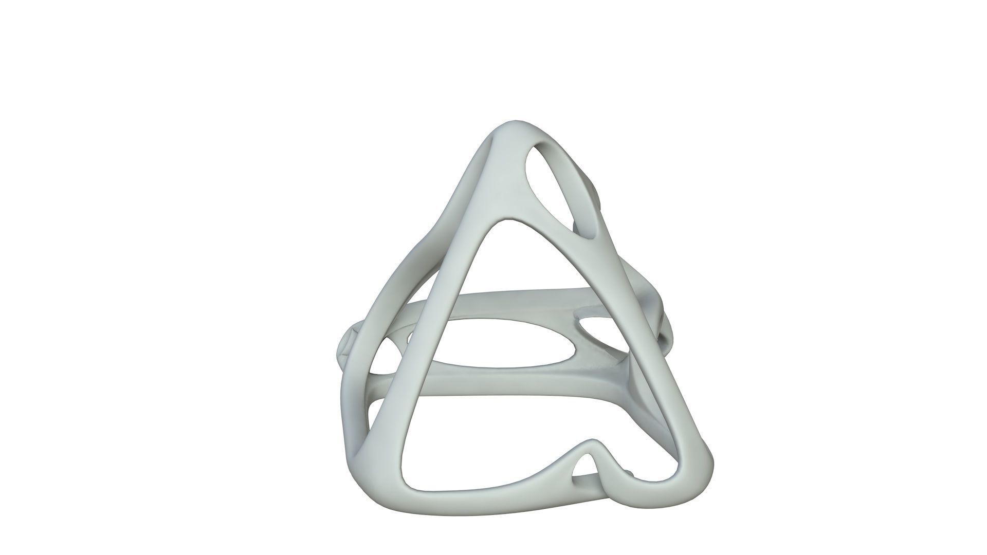 SciFi Cube Object No 62853 Low Poly Shape Low-poly 3D model_2