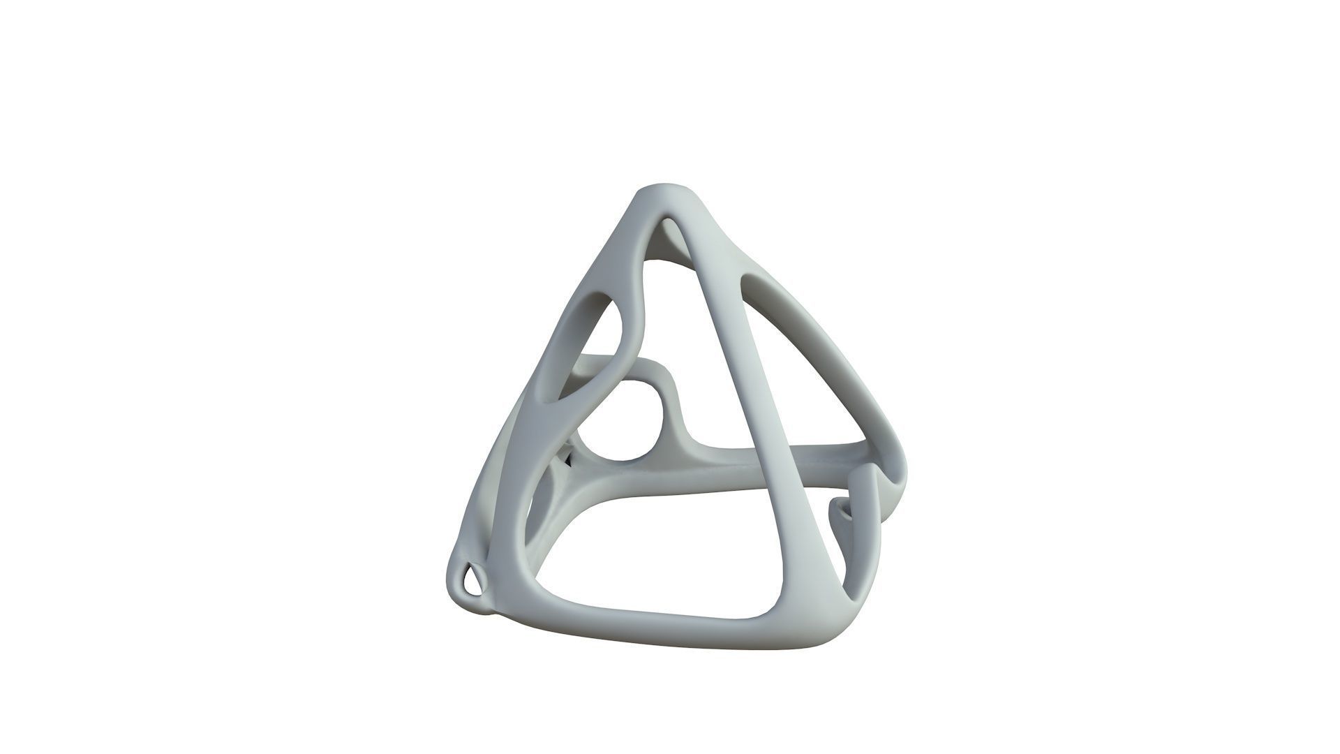 SciFi Cube Object No 62853 Low Poly Shape Low-poly 3D model_5