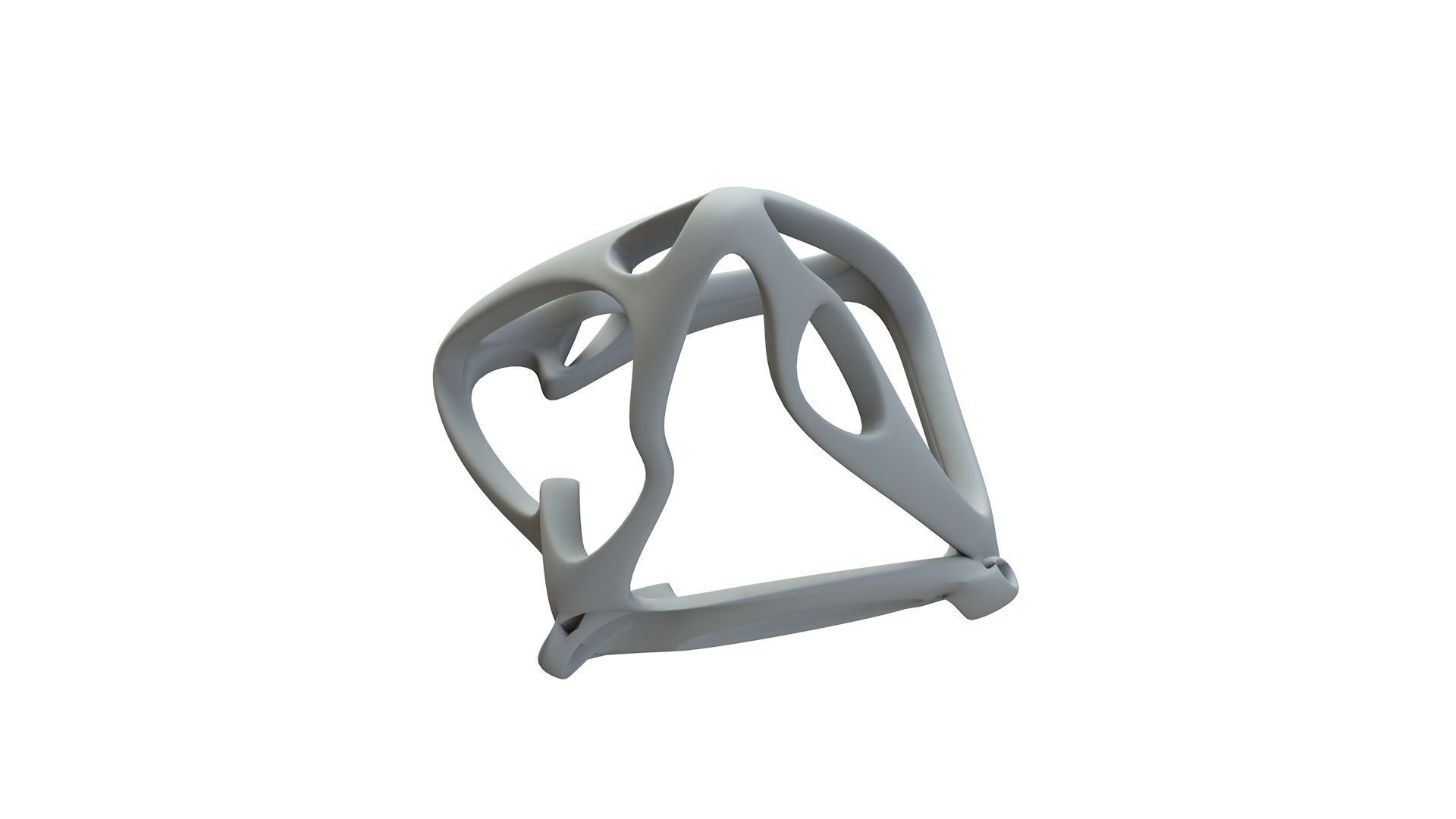 SciFi Cube Object No 62853 Low Poly Shape Low-poly 3D model_15