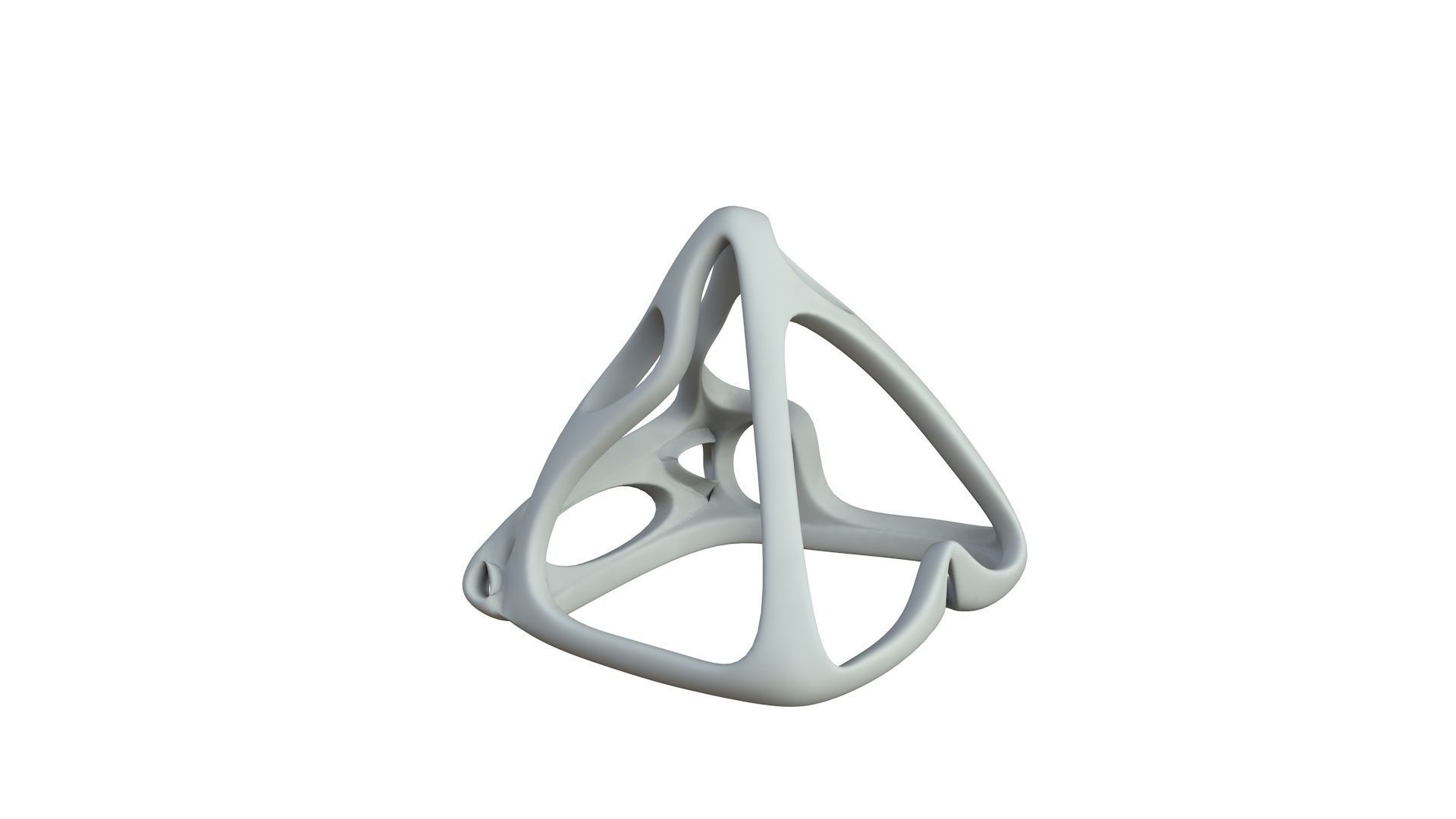 SciFi Cube Object No 62853 Low Poly Shape Low-poly 3D model_4