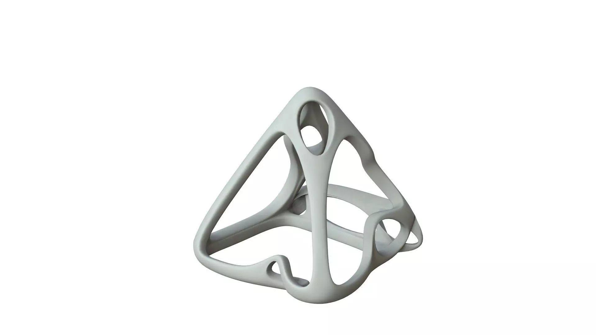 SciFi Cube Object No 62853 Low Poly Shape Low-poly 3D model_0