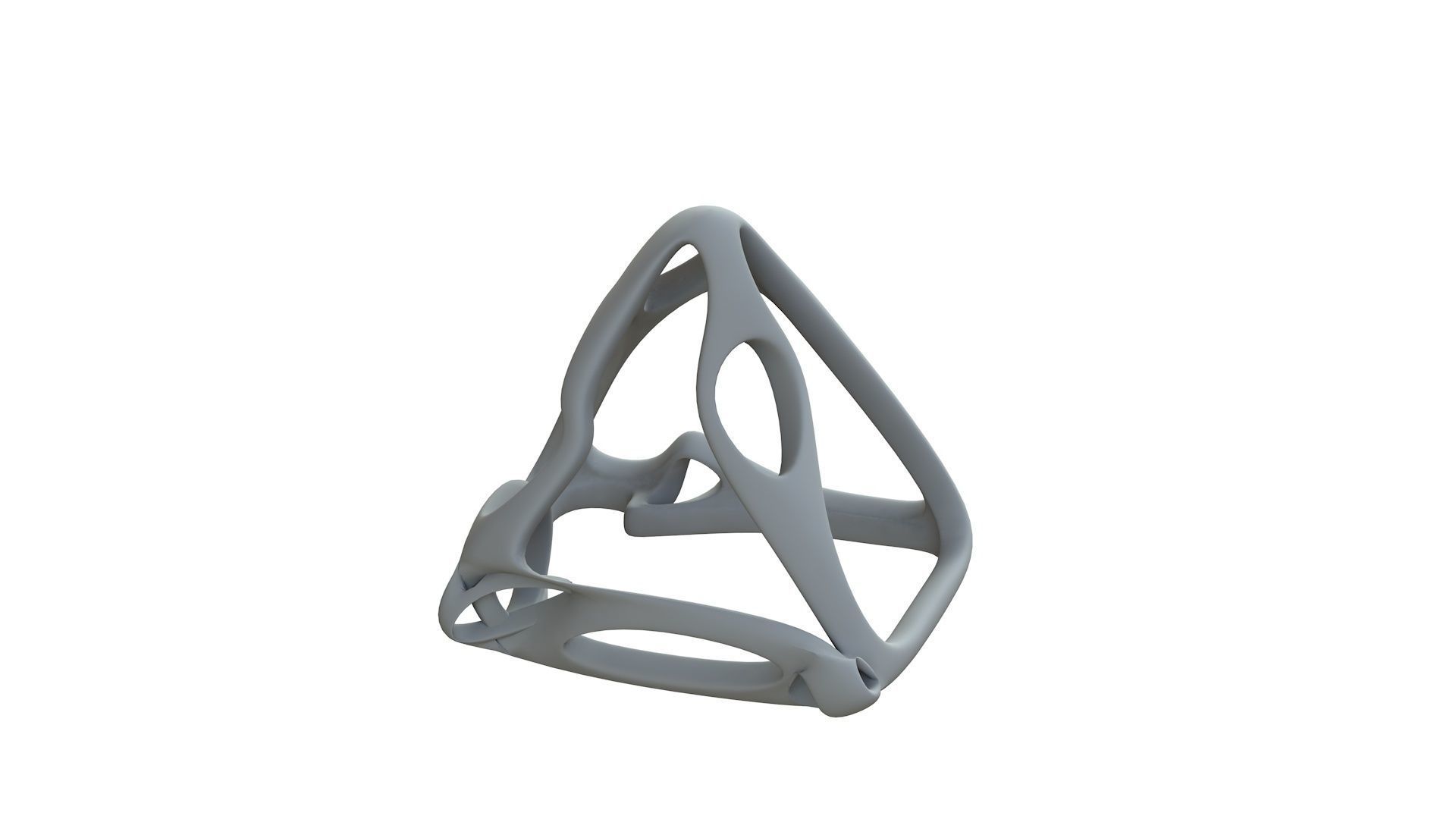 SciFi Cube Object No 62853 Low Poly Shape Low-poly 3D model_10