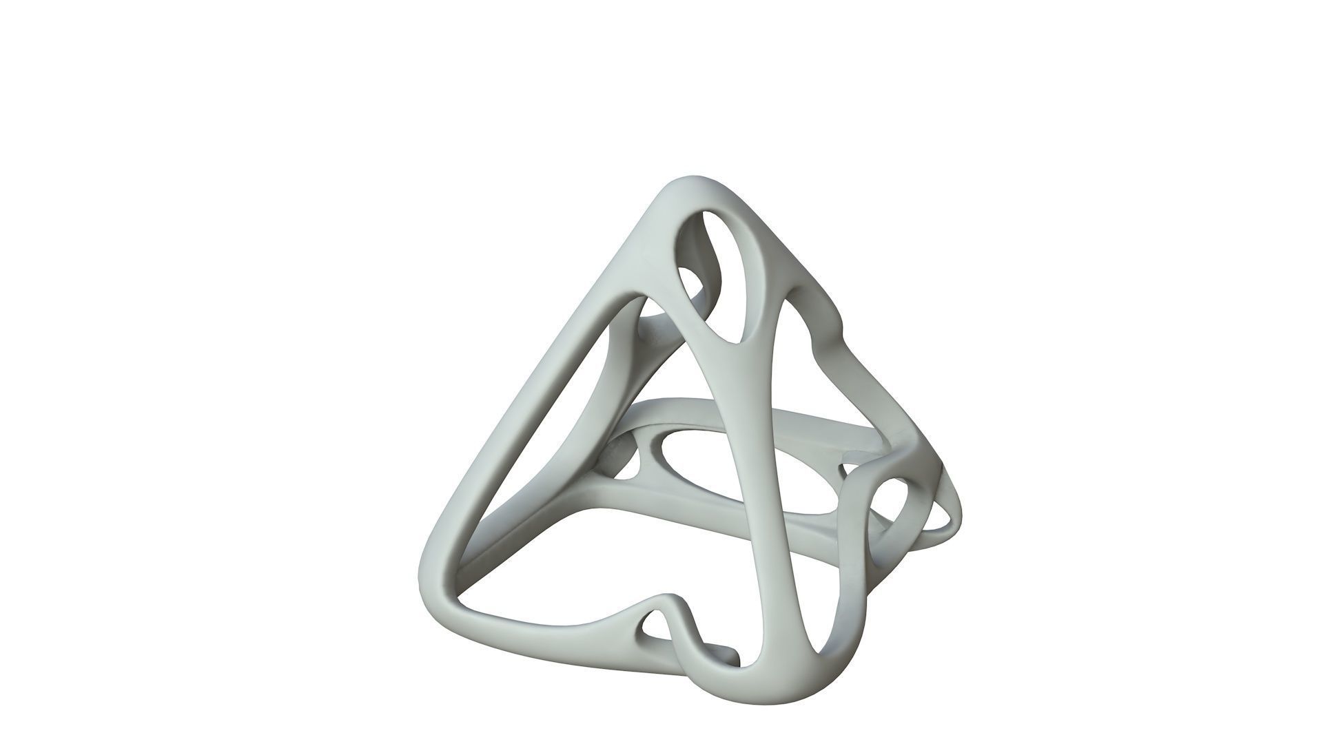 SciFi Cube Object No 62853 Low Poly Shape Low-poly 3D model_1