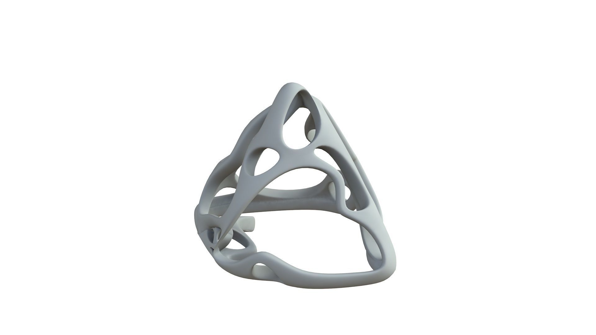 SciFi Cube Object No 62828 Low Poly Shape Low-poly 3D model_6