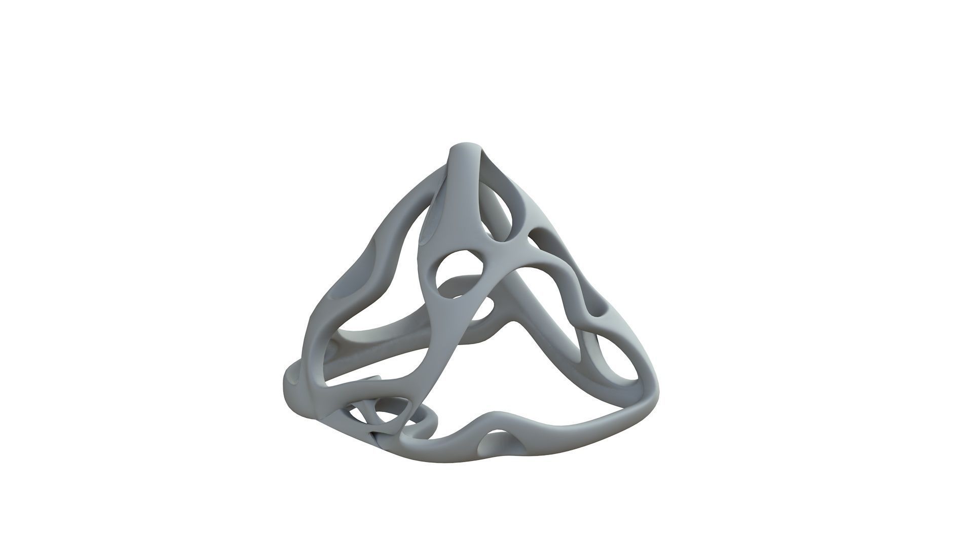 SciFi Cube Object No 62828 Low Poly Shape Low-poly 3D model_8