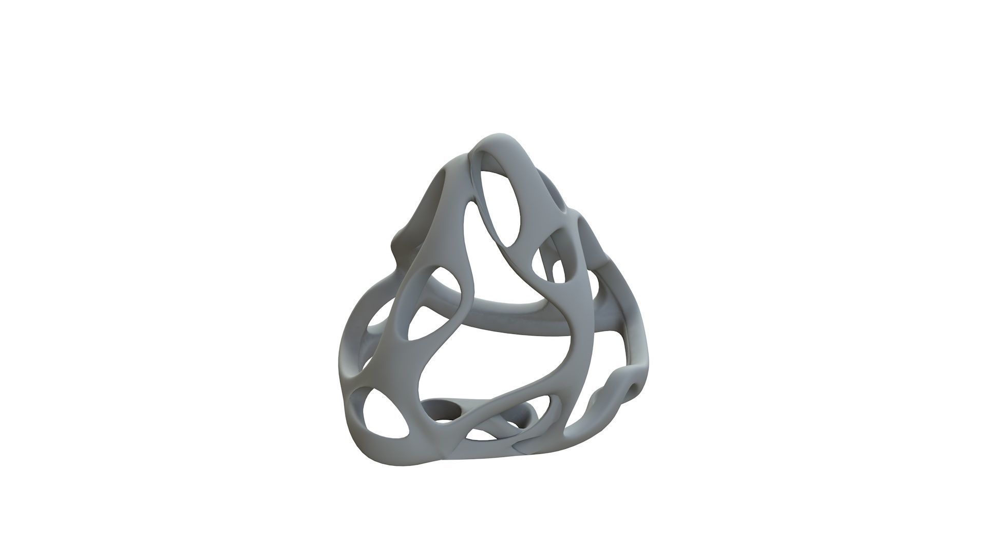 SciFi Cube Object No 62828 Low Poly Shape Low-poly 3D model_12