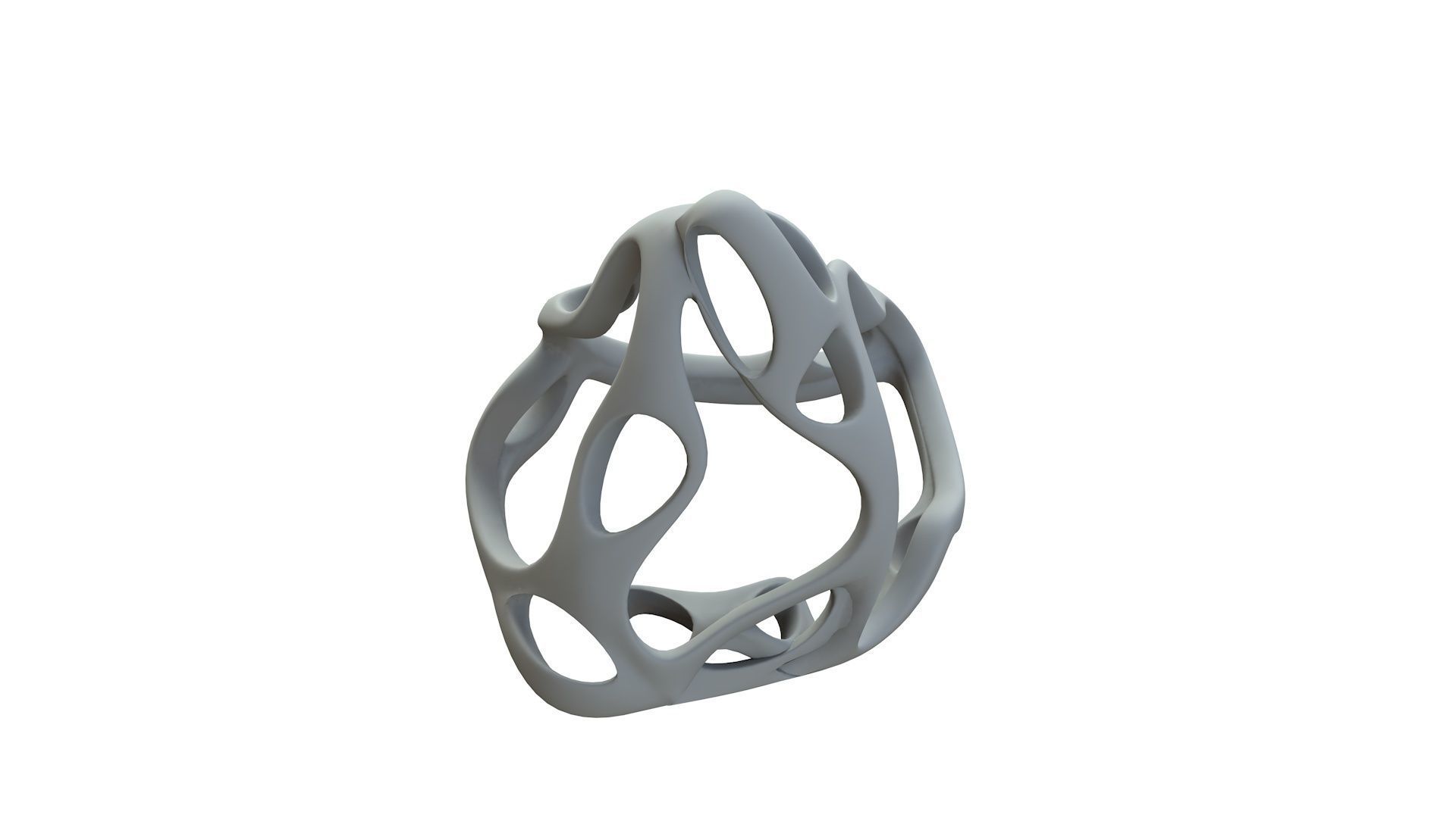 SciFi Cube Object No 62828 Low Poly Shape Low-poly 3D model_14