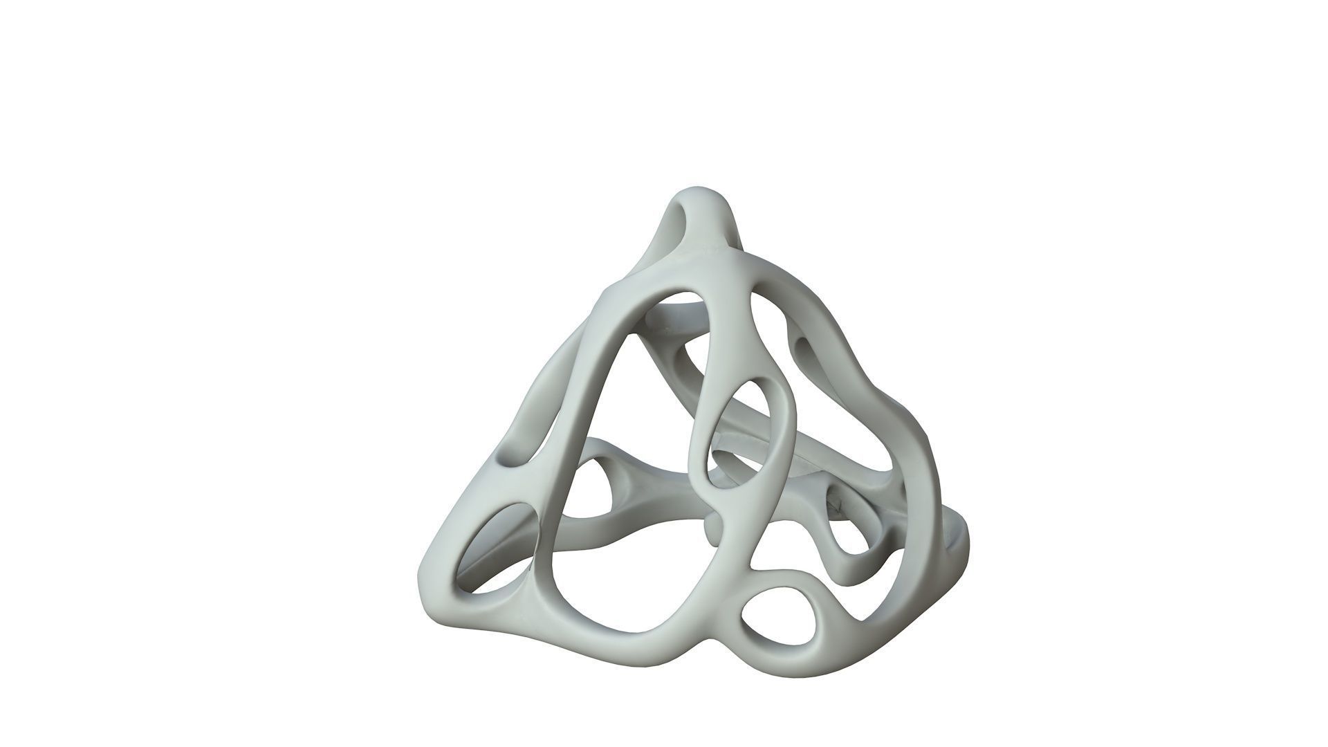 SciFi Cube Object No 62828 Low Poly Shape Low-poly 3D model_1