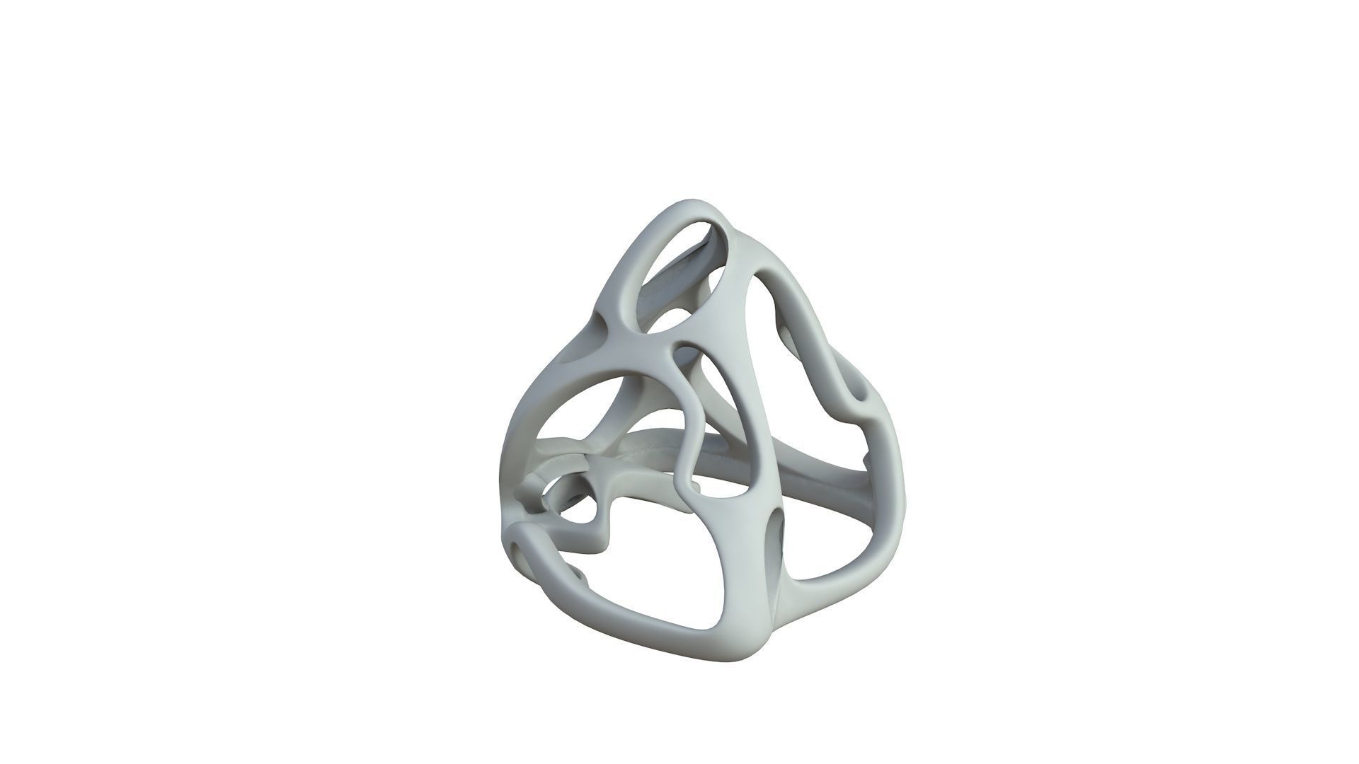 SciFi Cube Object No 62828 Low Poly Shape Low-poly 3D model_4