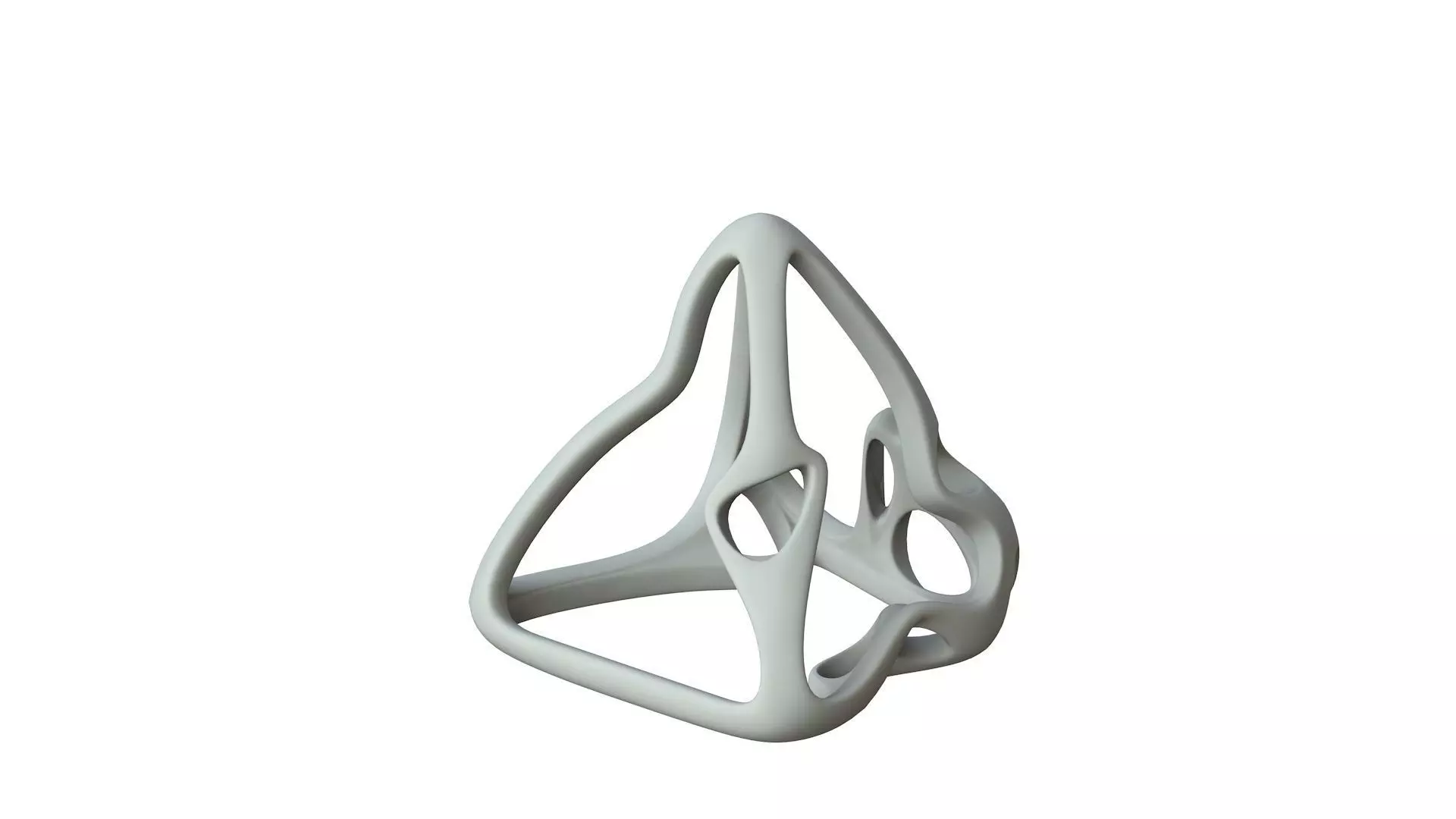 SciFi Cube Object No 62813 Low Poly Shape Low-poly 3D model_0