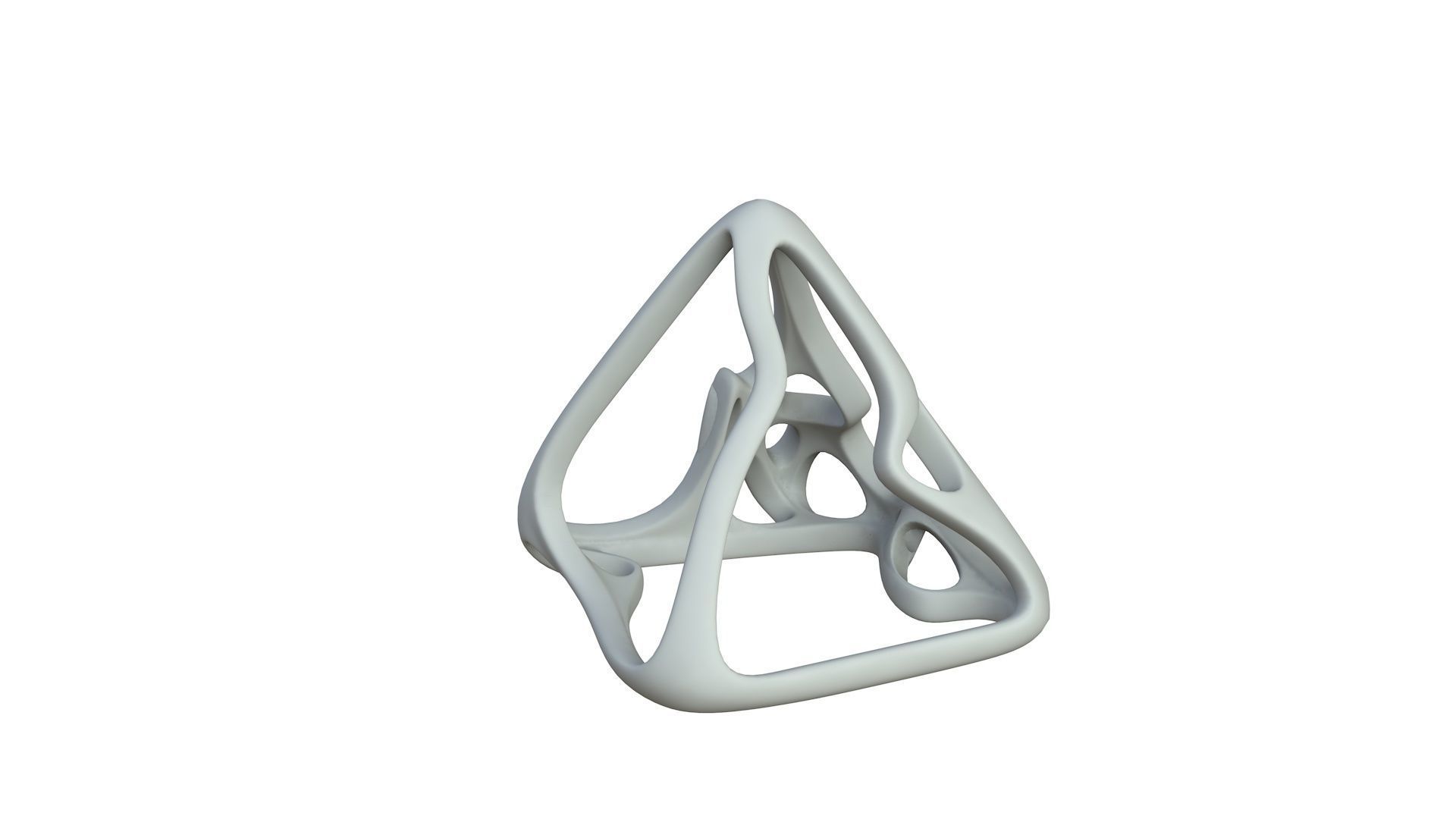 SciFi Cube Object No 62813 Low Poly Shape Low-poly 3D model_3