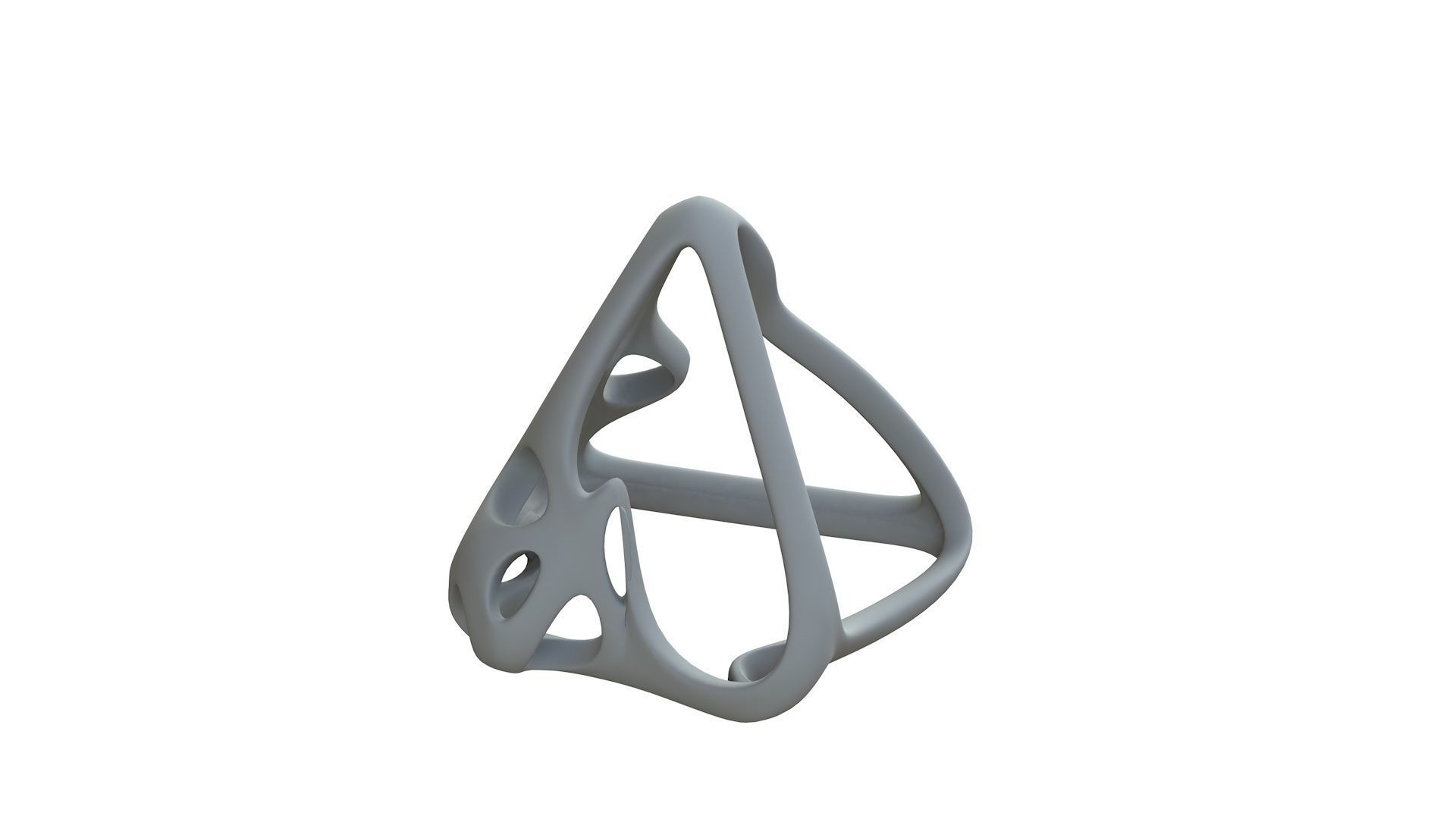 SciFi Cube Object No 62813 Low Poly Shape Low-poly 3D model_10