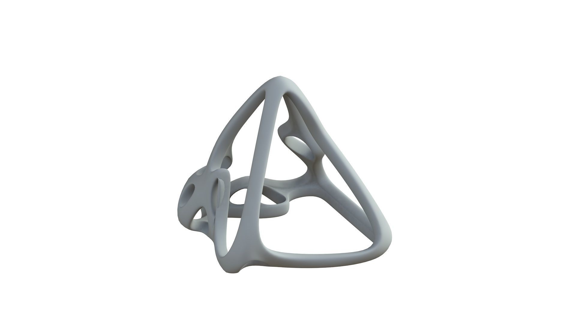 SciFi Cube Object No 62813 Low Poly Shape Low-poly 3D model_7