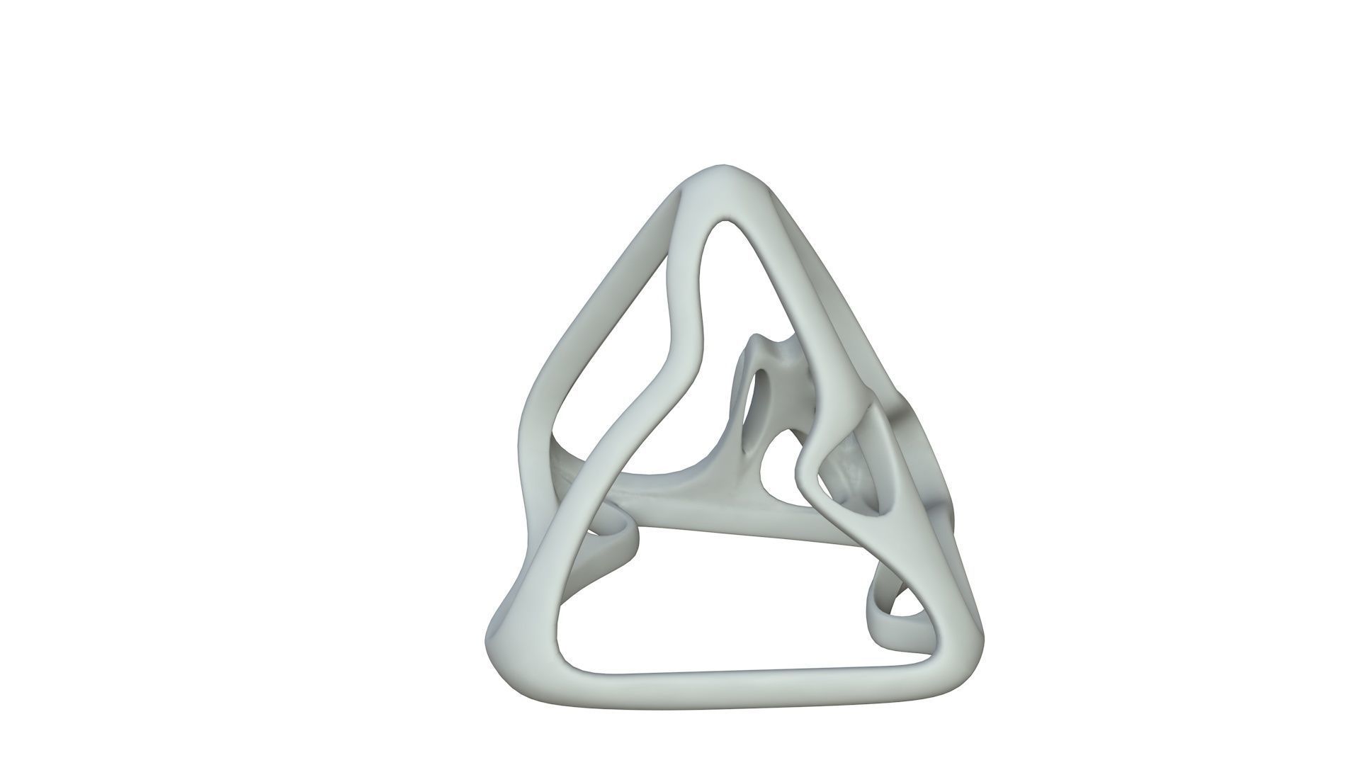 SciFi Cube Object No 62813 Low Poly Shape Low-poly 3D model_2