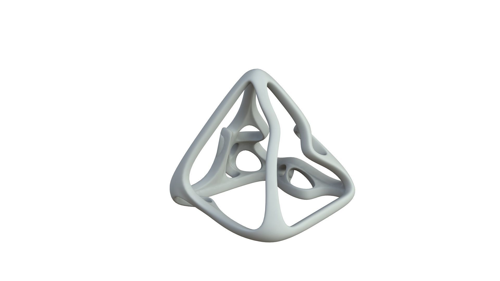 SciFi Cube Object No 62813 Low Poly Shape Low-poly 3D model_4