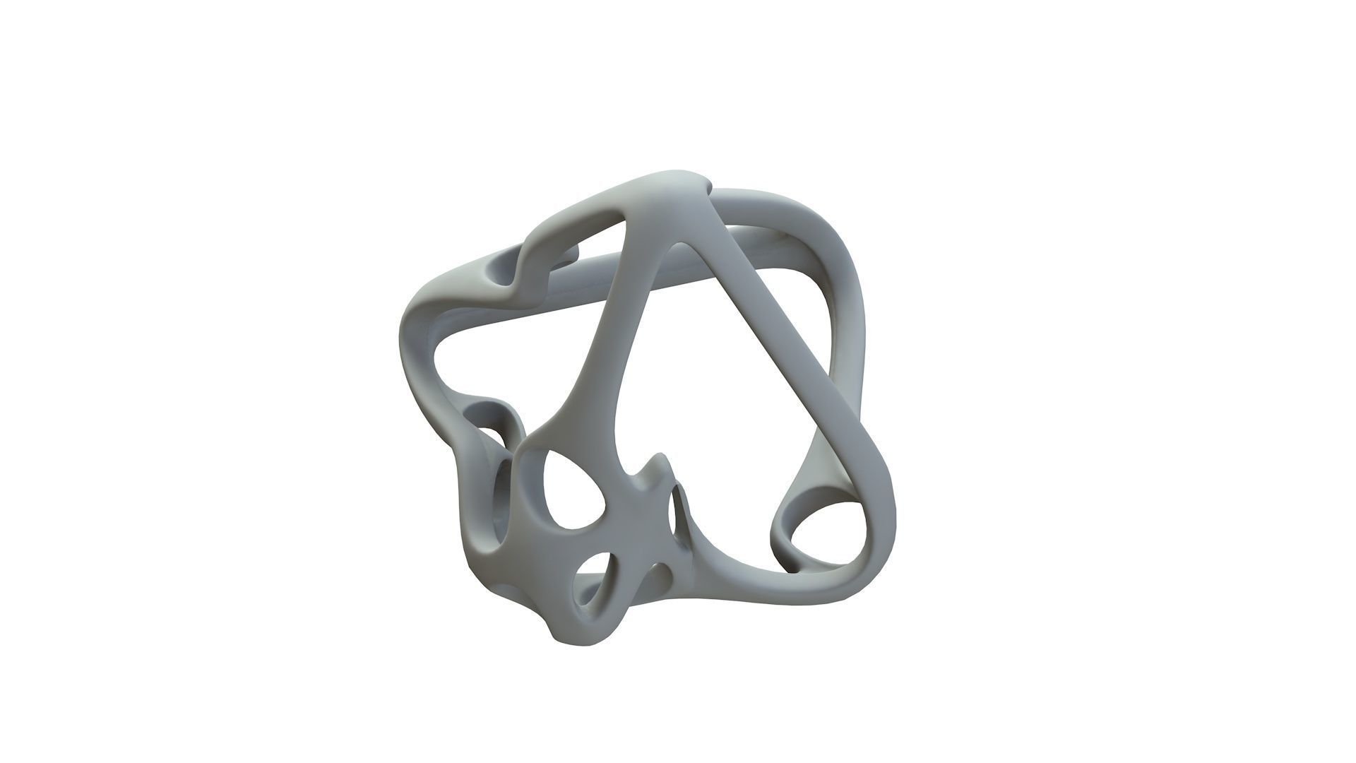 SciFi Cube Object No 62813 Low Poly Shape Low-poly 3D model_17