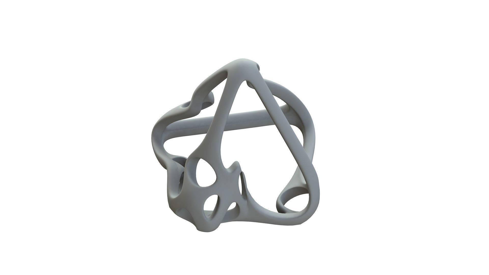 SciFi Cube Object No 62813 Low Poly Shape Low-poly 3D model_14