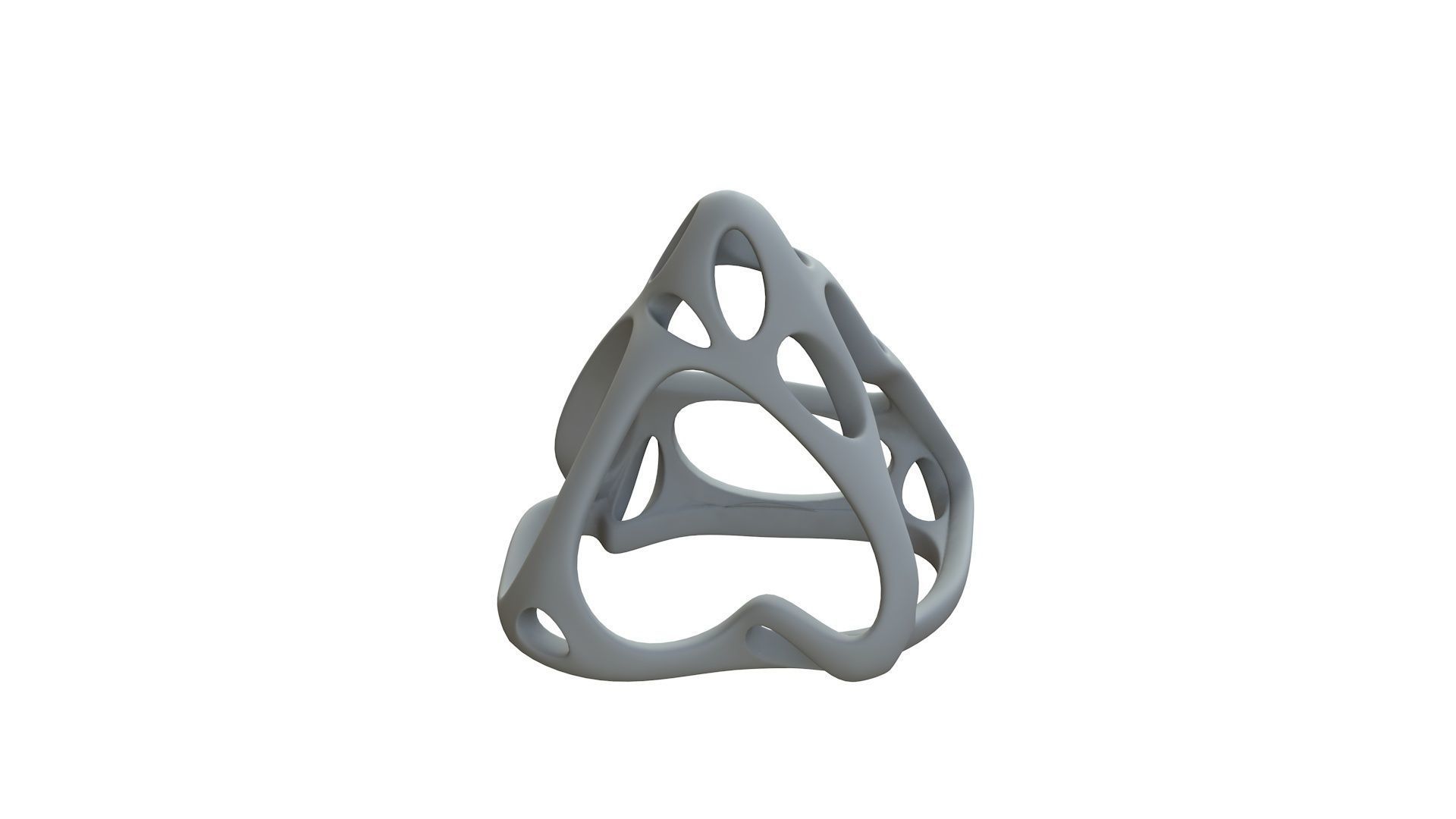 SciFi Cube Object No 62741 Low Poly Shape Low-poly 3D model_11