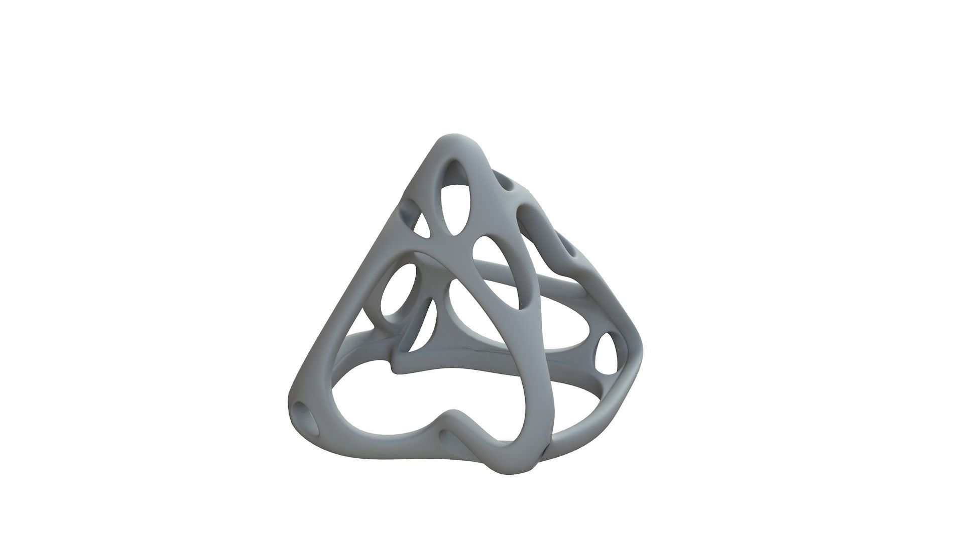 SciFi Cube Object No 62741 Low Poly Shape Low-poly 3D model_10