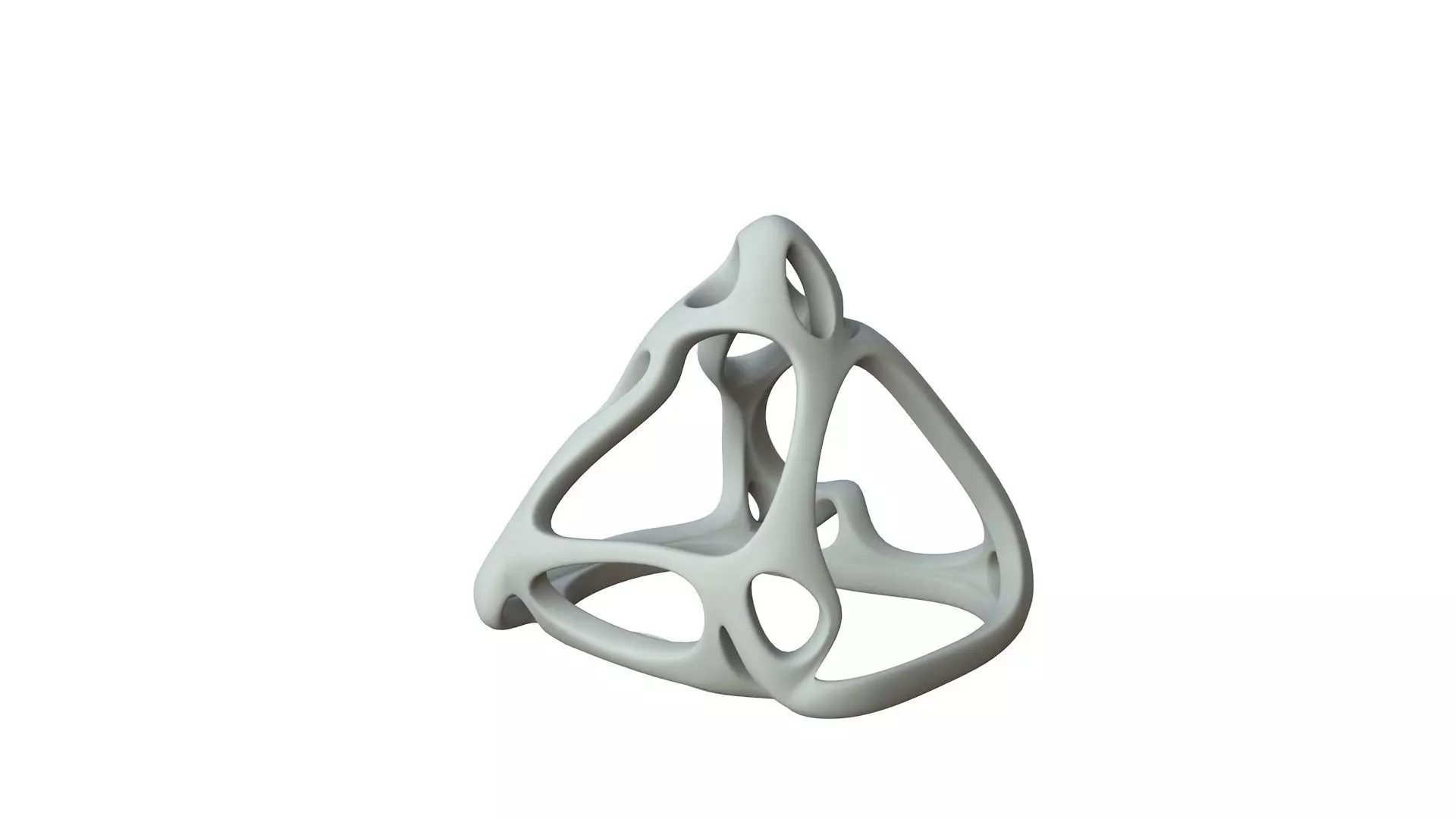 SciFi Cube Object No 62741 Low Poly Shape Low-poly 3D model_0