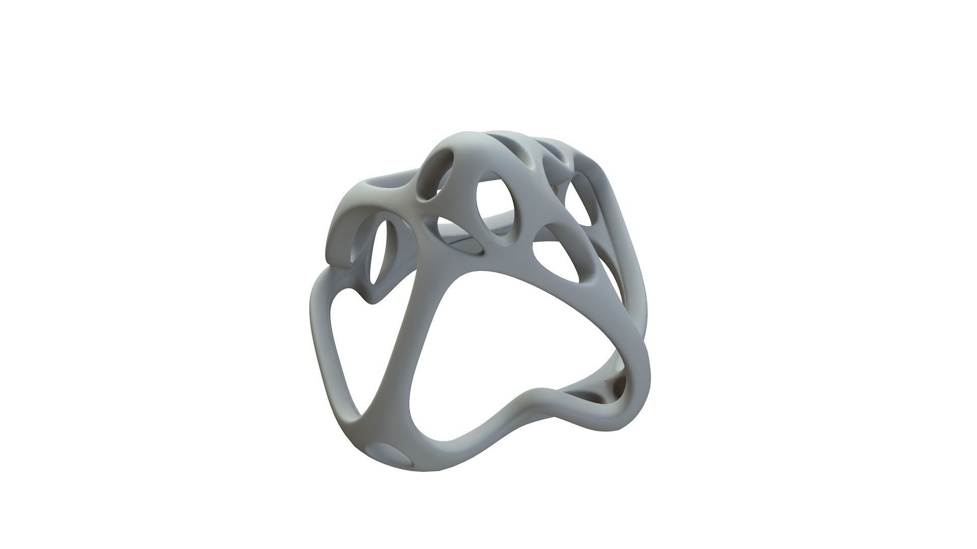 SciFi Cube Object No 62741 Low Poly Shape Low-poly 3D model_17