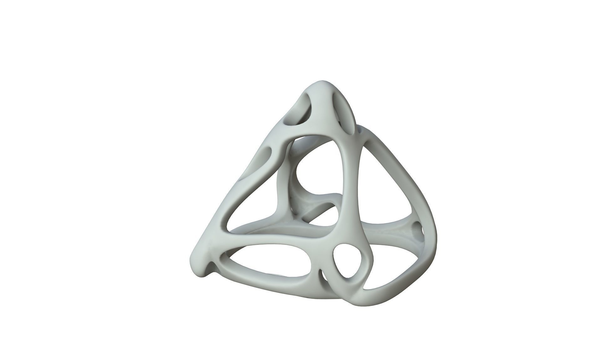 SciFi Cube Object No 62741 Low Poly Shape Low-poly 3D model_1