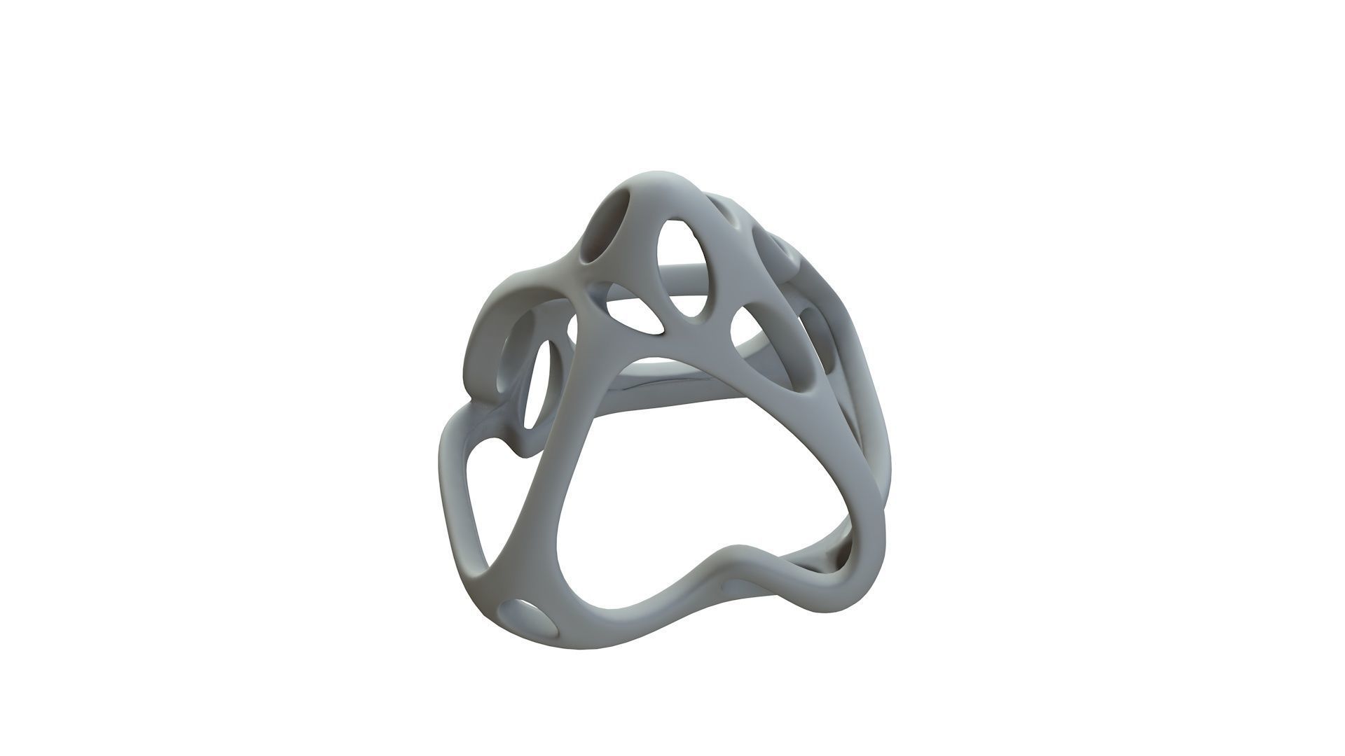 SciFi Cube Object No 62741 Low Poly Shape Low-poly 3D model_14