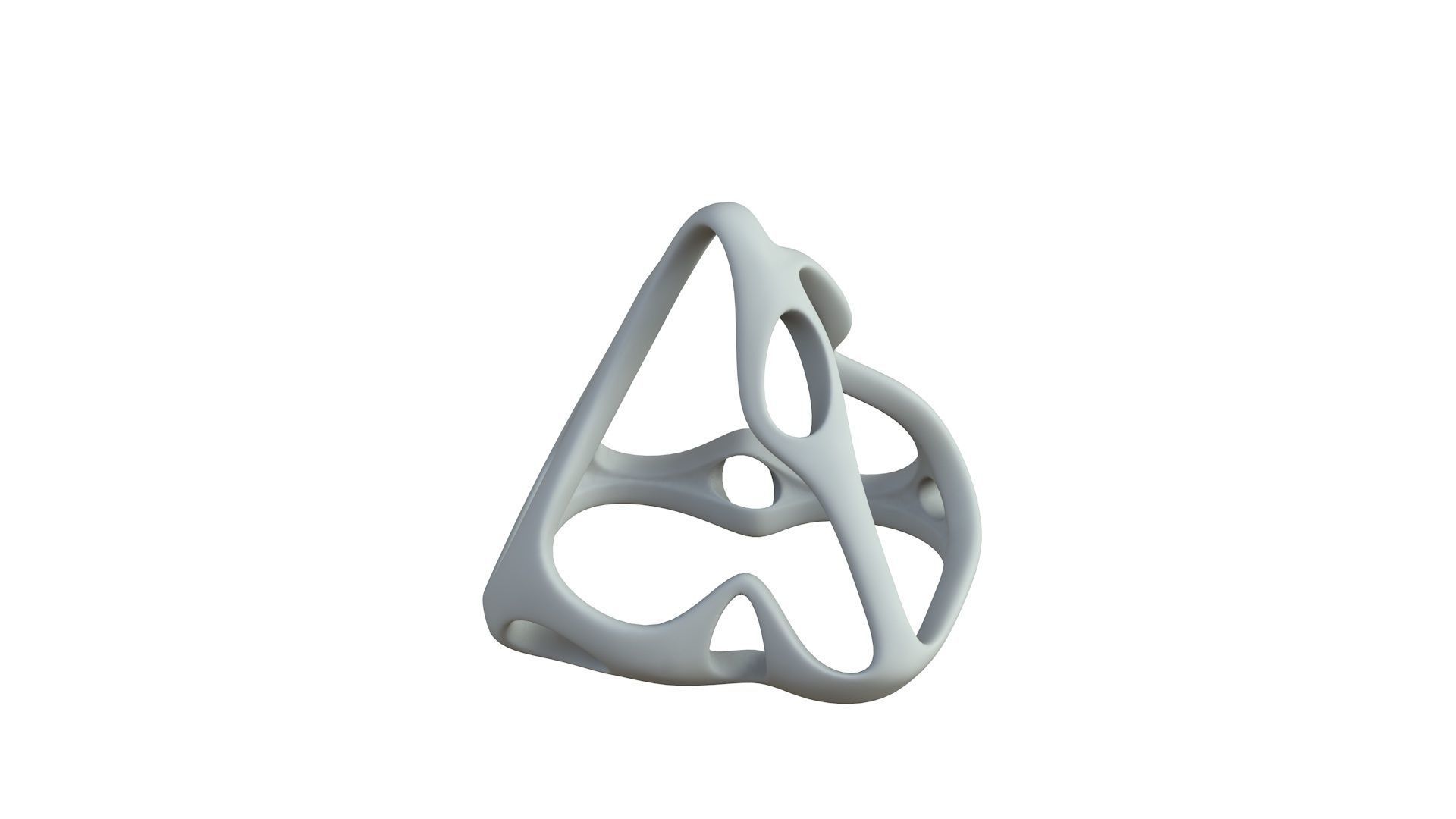 SciFi Cube Object No 62722 Low Poly Shape Low-poly 3D model_5