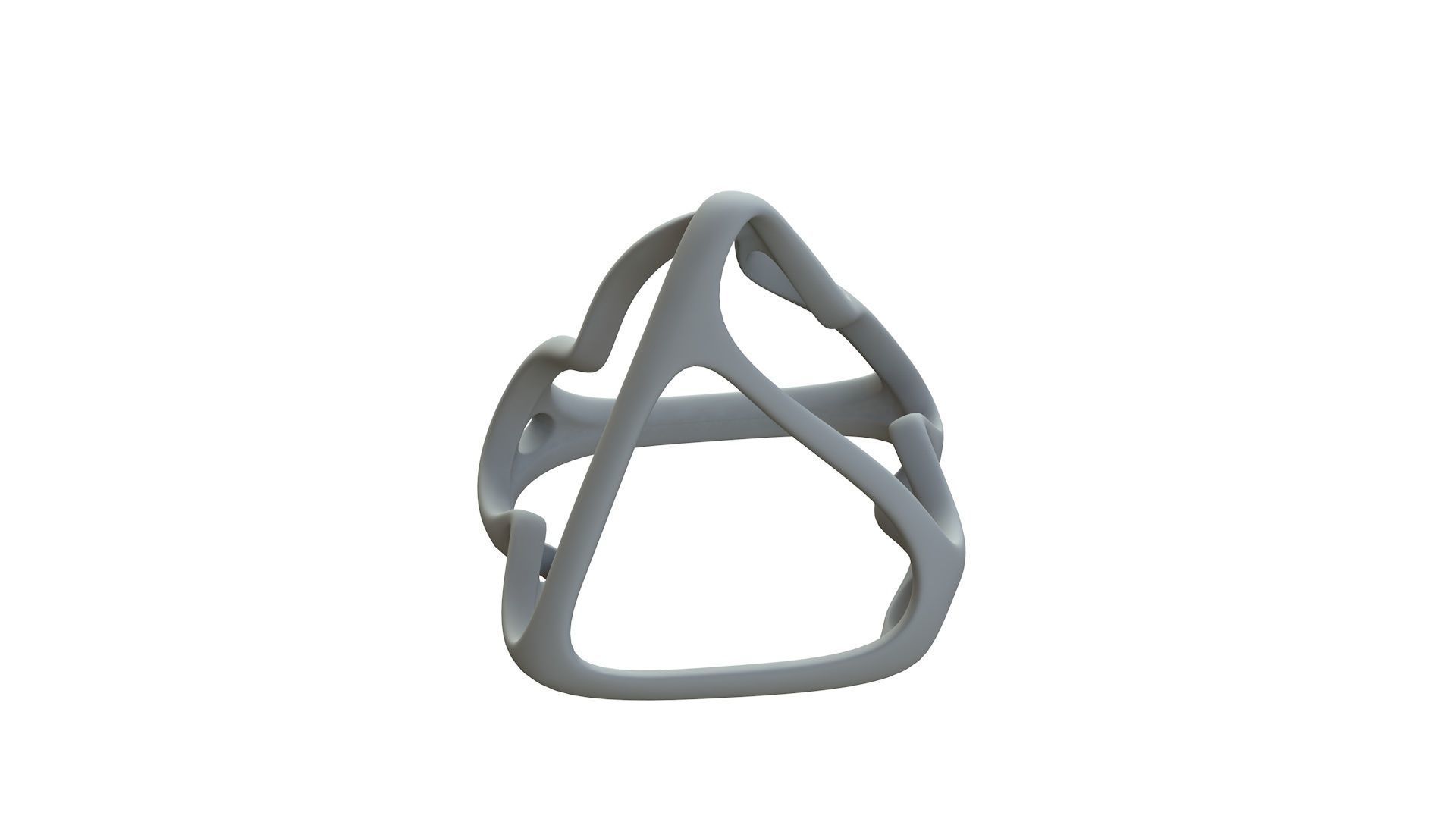 SciFi Cube Object No 62722 Low Poly Shape Low-poly 3D model_13