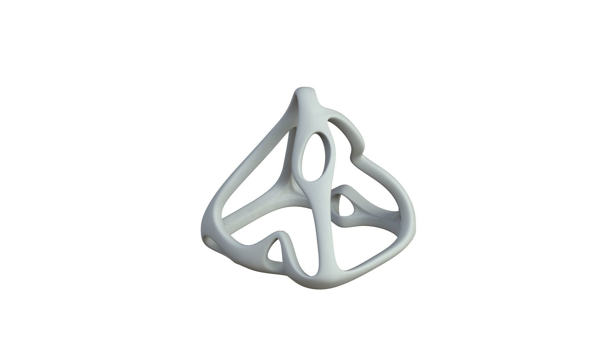 SciFi Cube Object No 62722 Low Poly Shape Low-poly 3D model_4