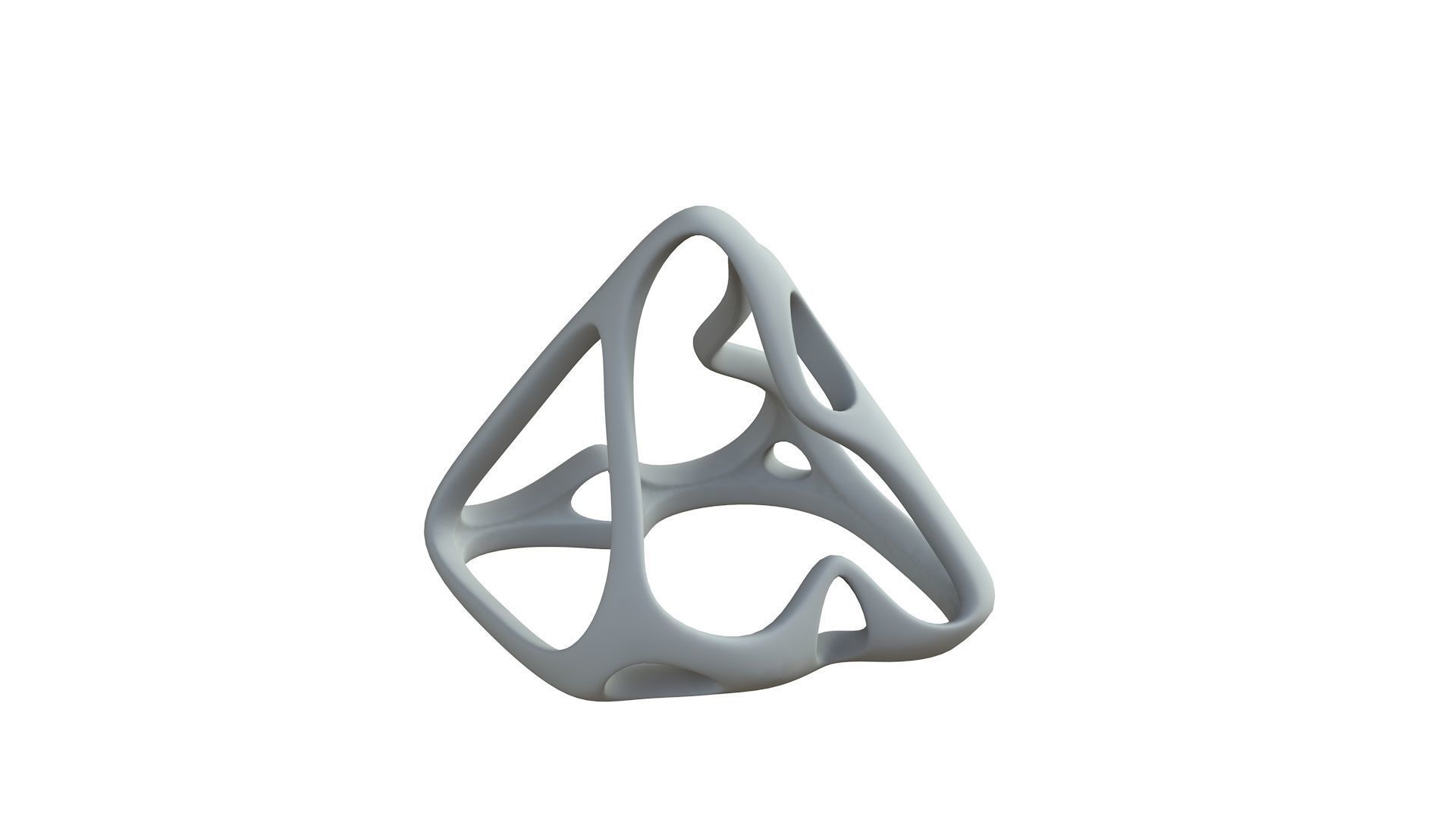 SciFi Cube Object No 62722 Low Poly Shape Low-poly 3D model_7