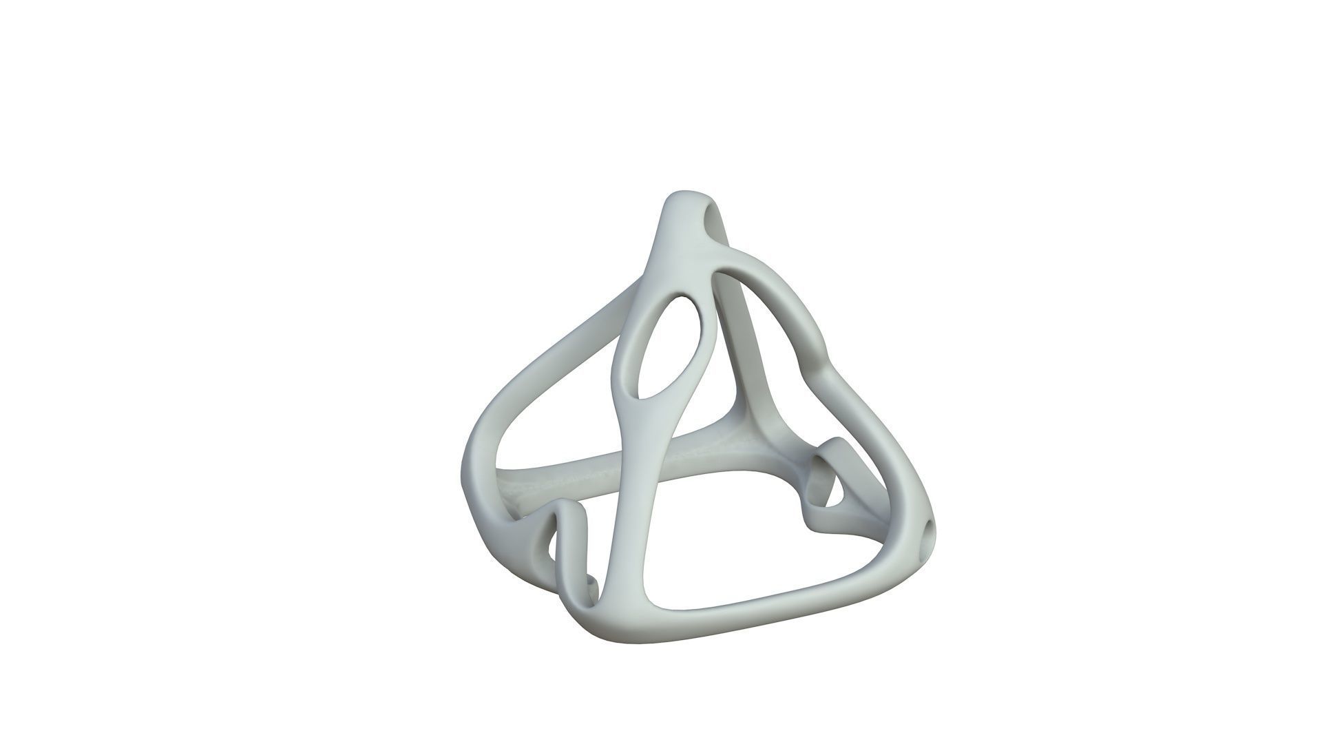 SciFi Cube Object No 62722 Low Poly Shape Low-poly 3D model_3