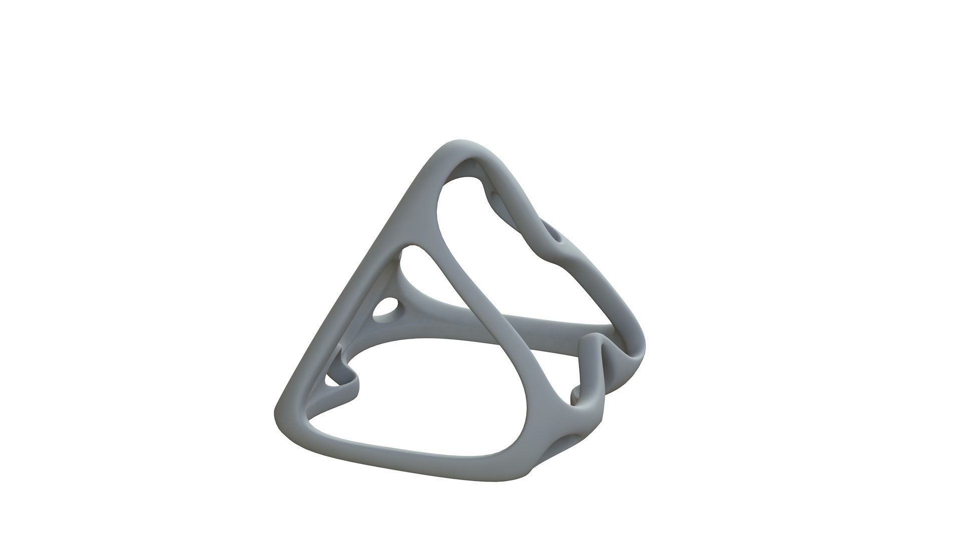 SciFi Cube Object No 62722 Low Poly Shape Low-poly 3D model_10