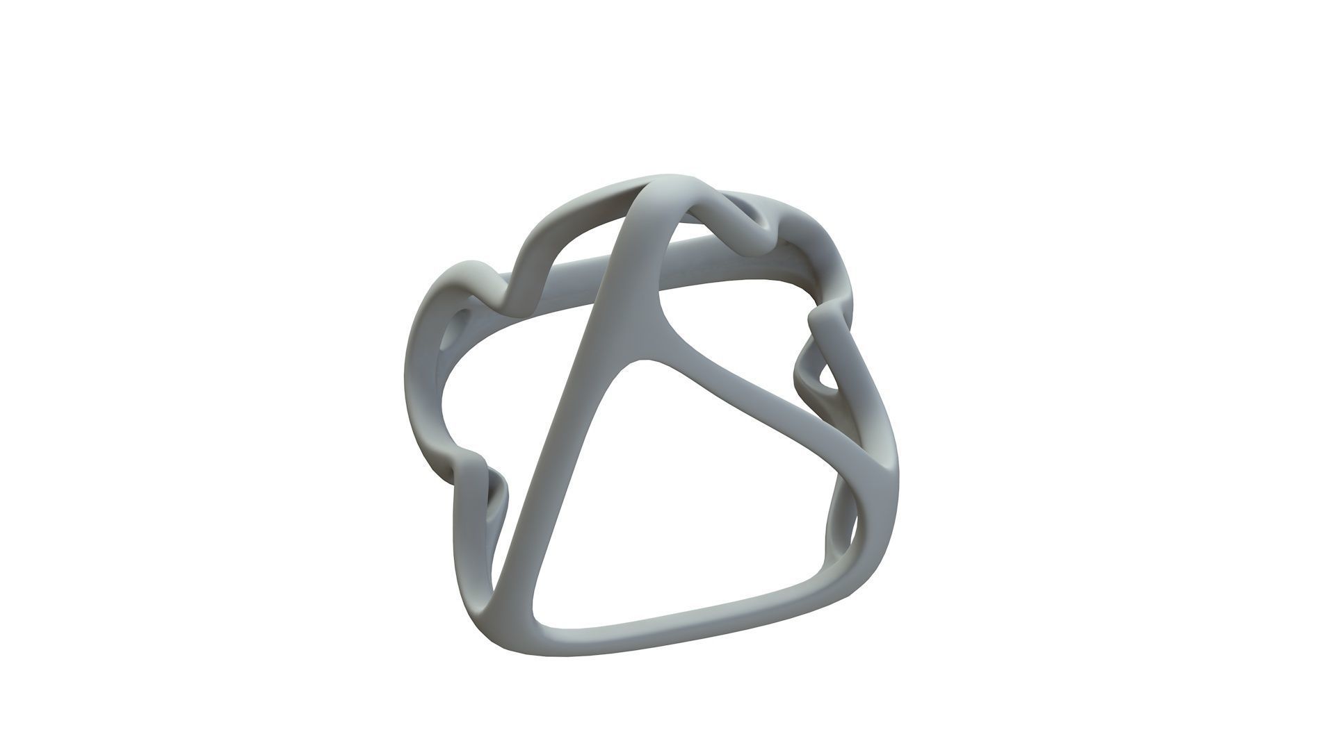 SciFi Cube Object No 62722 Low Poly Shape Low-poly 3D model_15