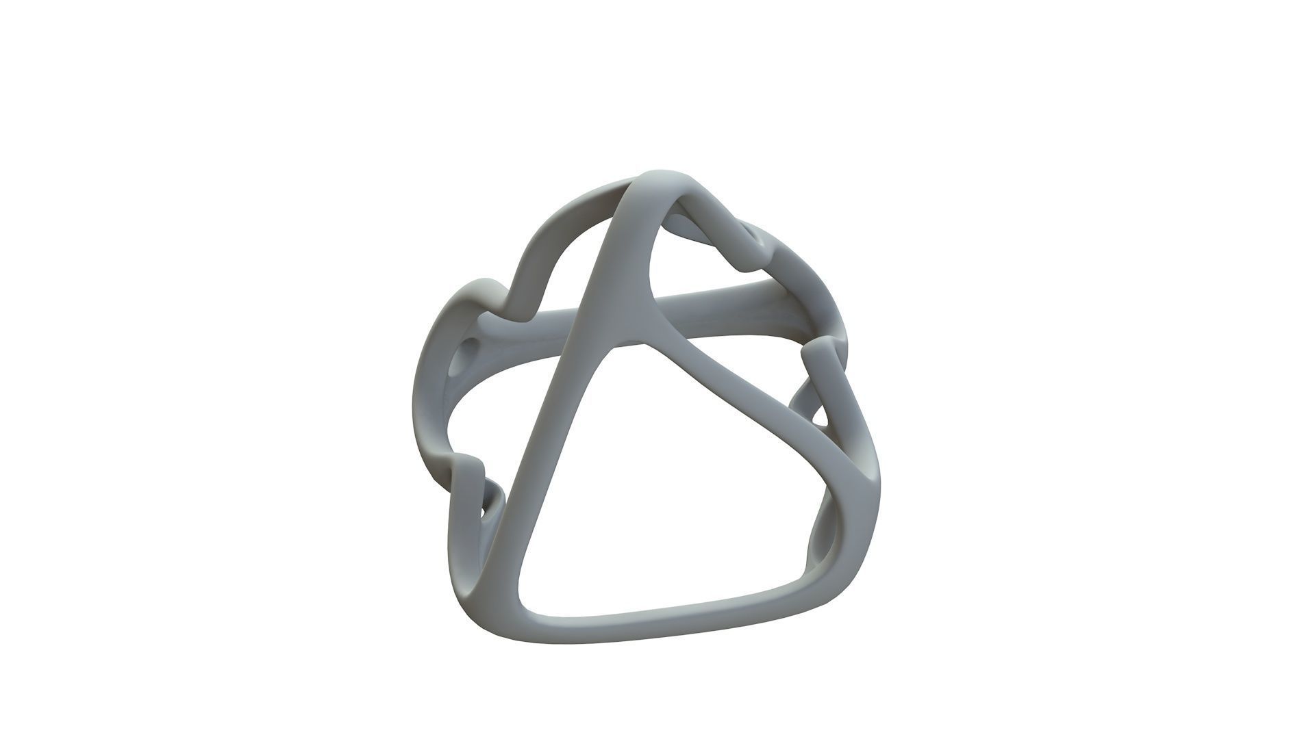 SciFi Cube Object No 62722 Low Poly Shape Low-poly 3D model_14