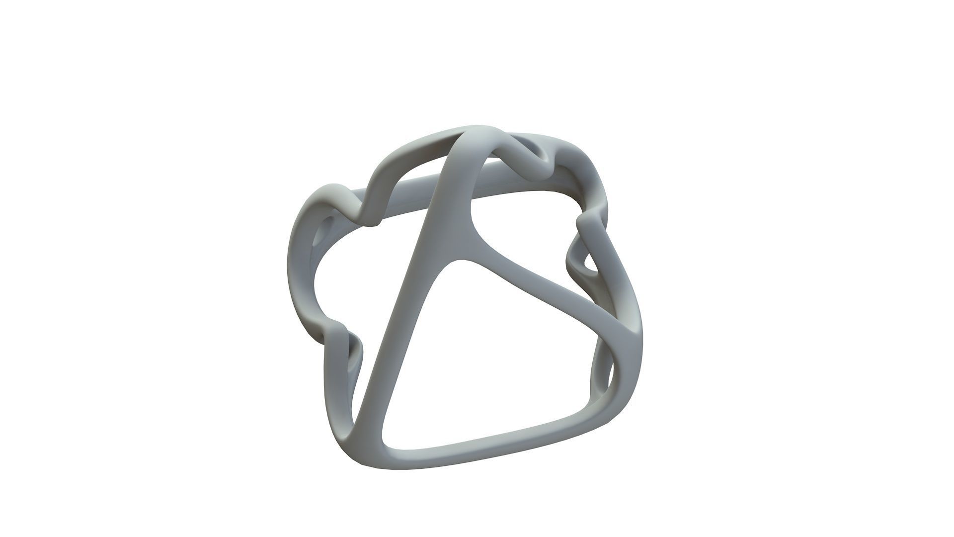 SciFi Cube Object No 62722 Low Poly Shape Low-poly 3D model_17