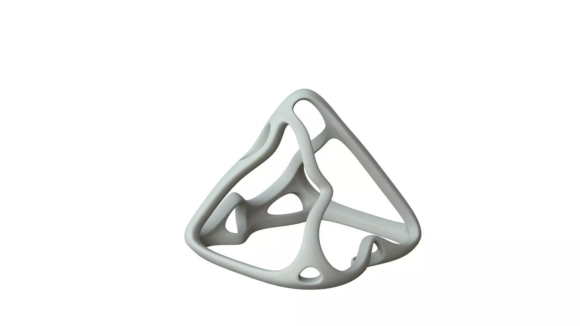 SciFi Cube Object No 62722 Low Poly Shape Low-poly 3D model_0