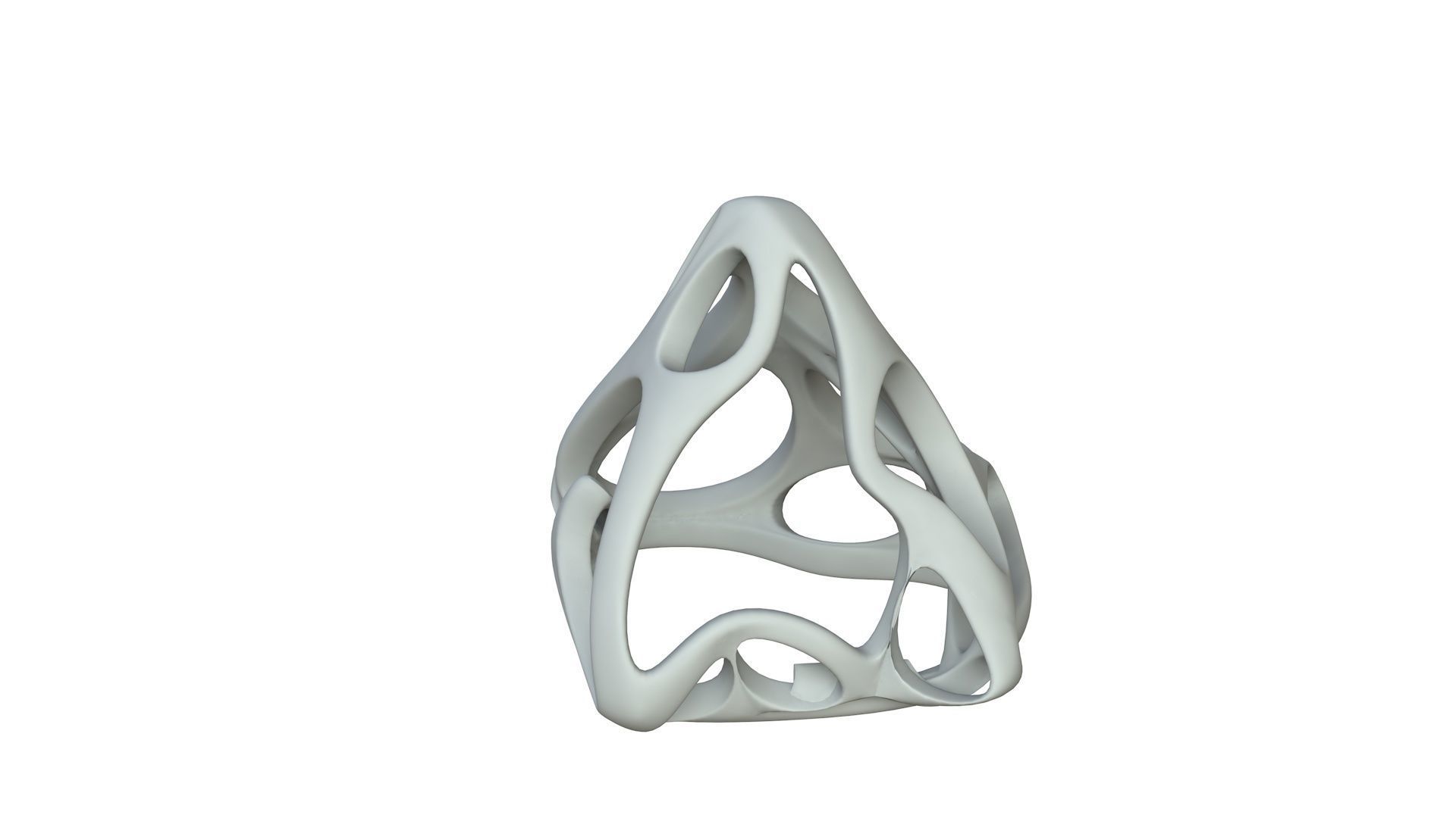 SciFi Cube Object No 62684 Low Poly Shape Low-poly 3D model_2