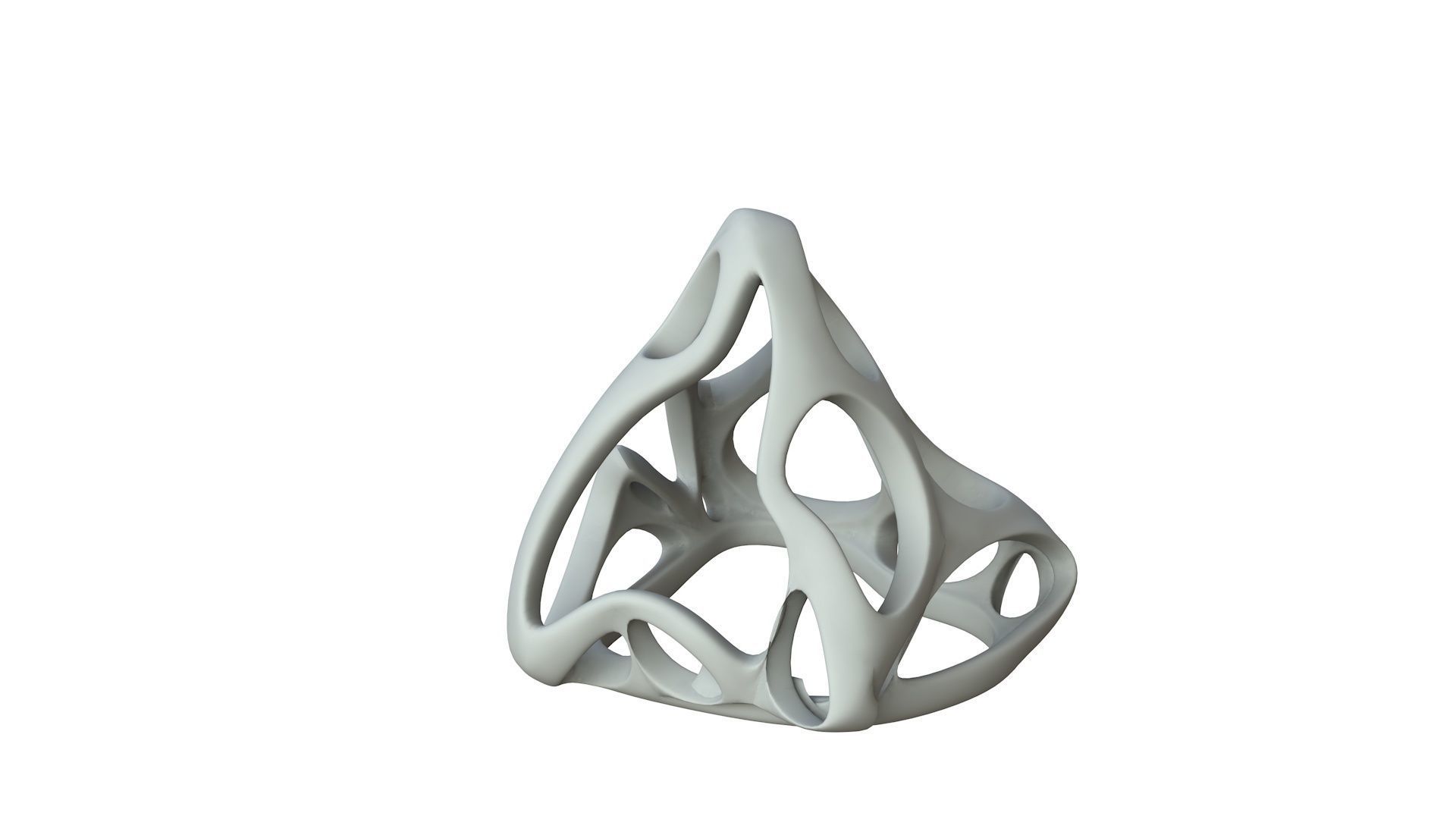 SciFi Cube Object No 62684 Low Poly Shape Low-poly 3D model_1