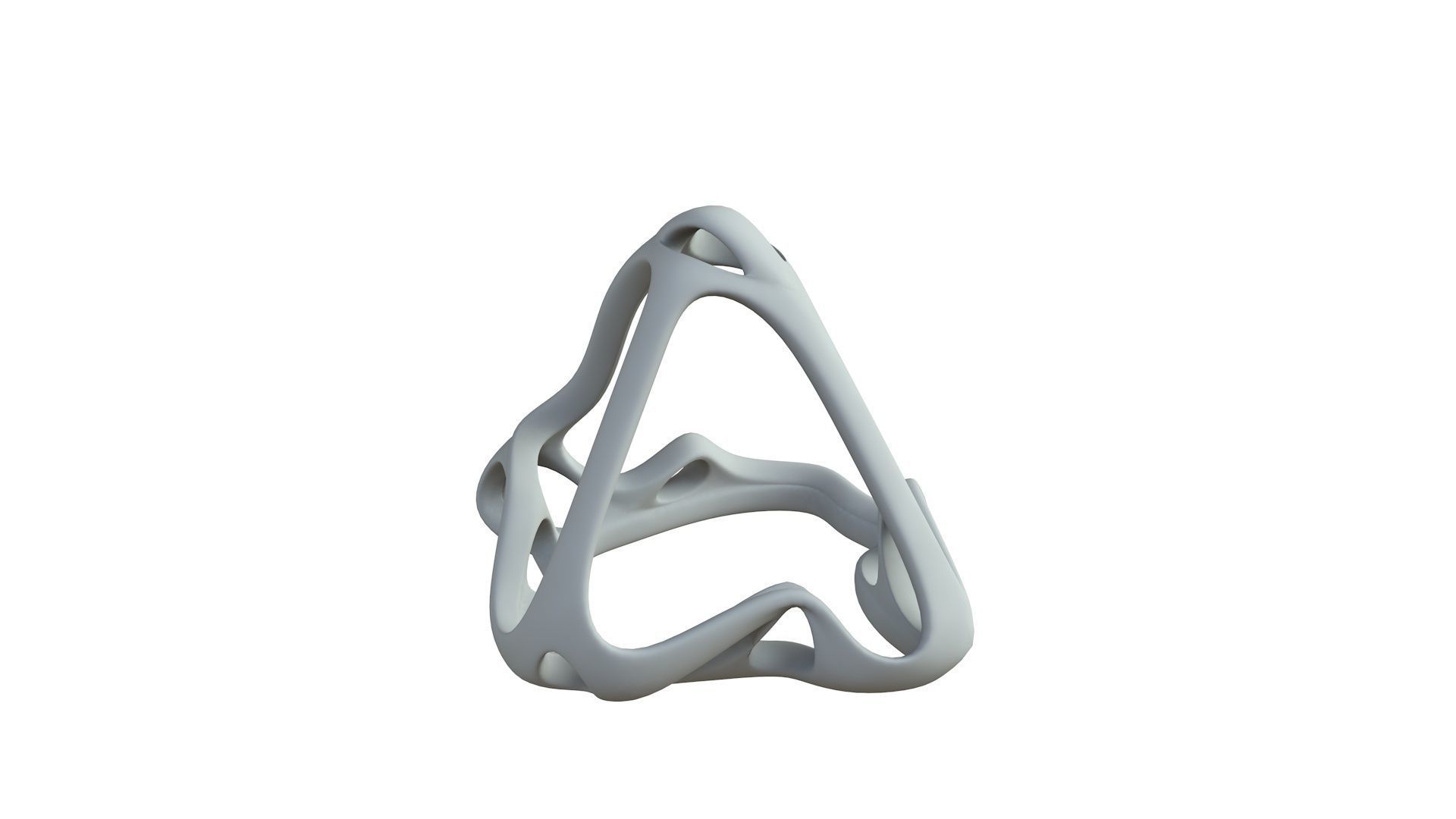 SciFi Cube Object No 62668 Low Poly Shape Low-poly 3D model_6